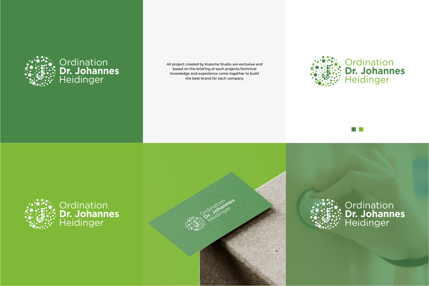 Logo Design by Kusuma Studio for Ordination Dr. Johannes Heidinger | Design #33779876