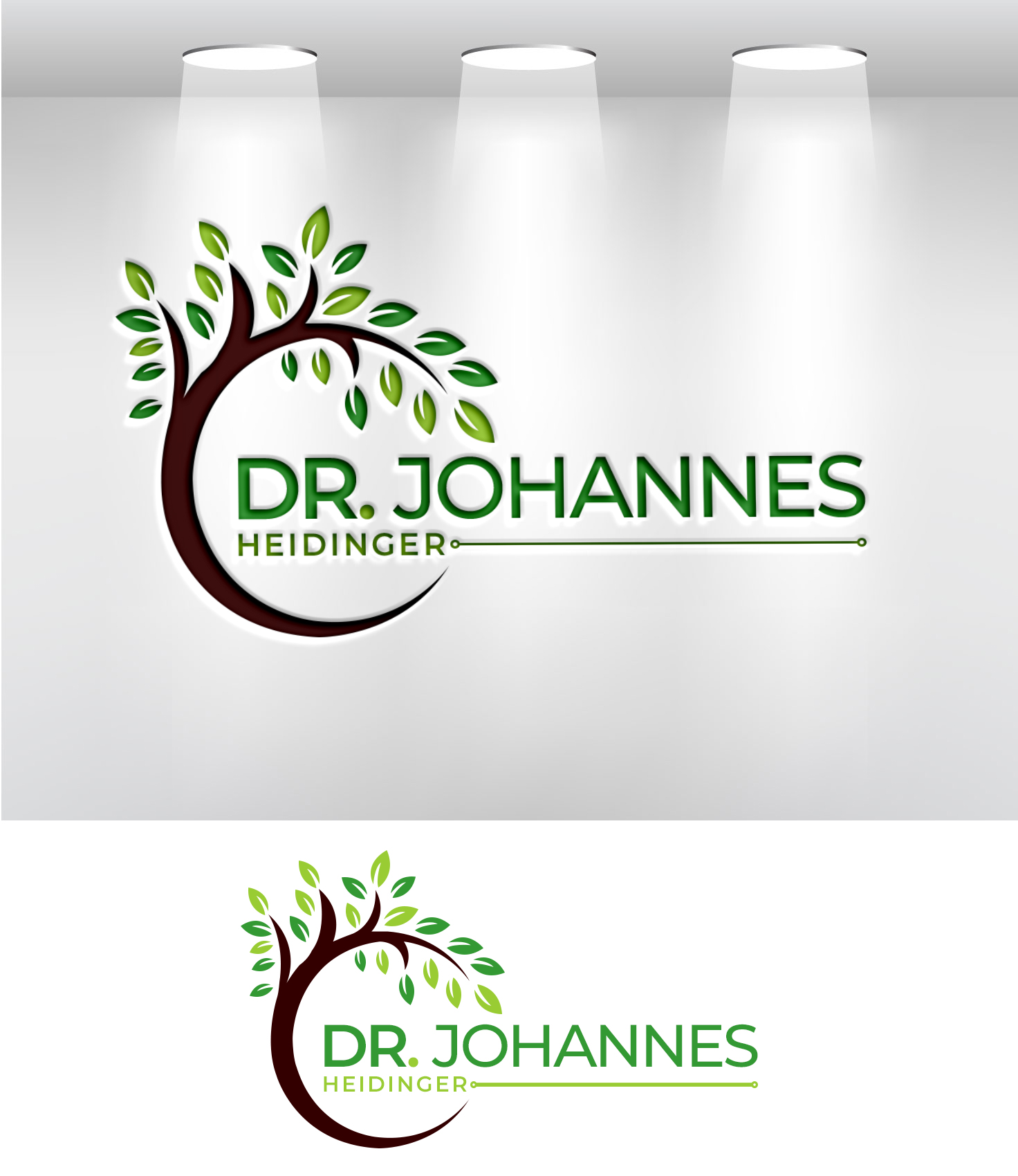 Logo Design by mahfuz1450r for Ordination Dr. Johannes Heidinger | Design #33824567