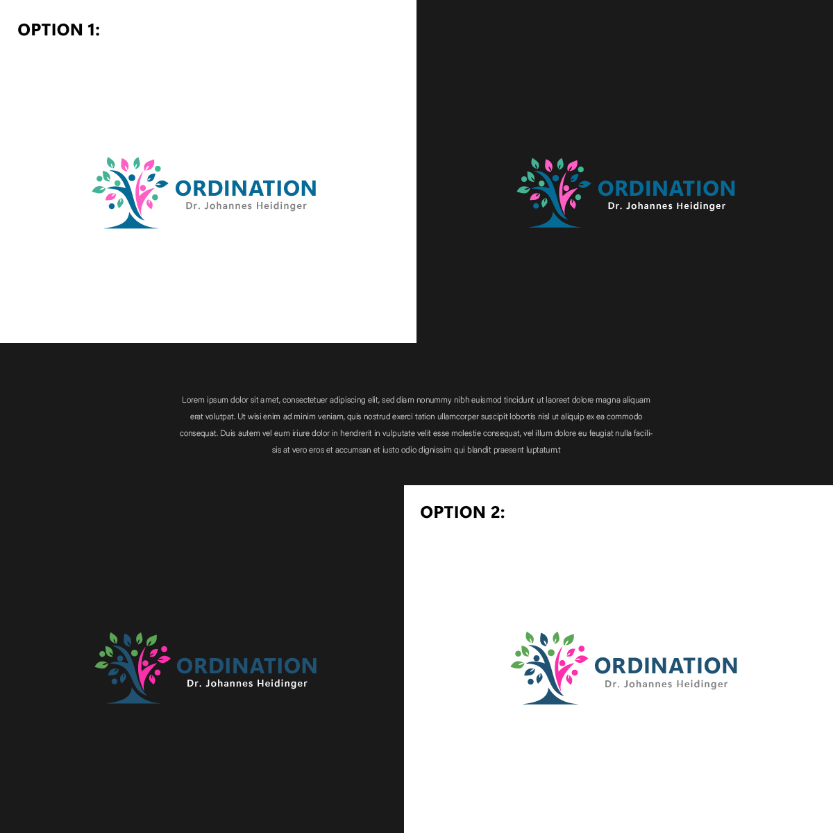 Logo-Design von urvaG für Ordination Dr. Johannes Heidinger | Design #33779811