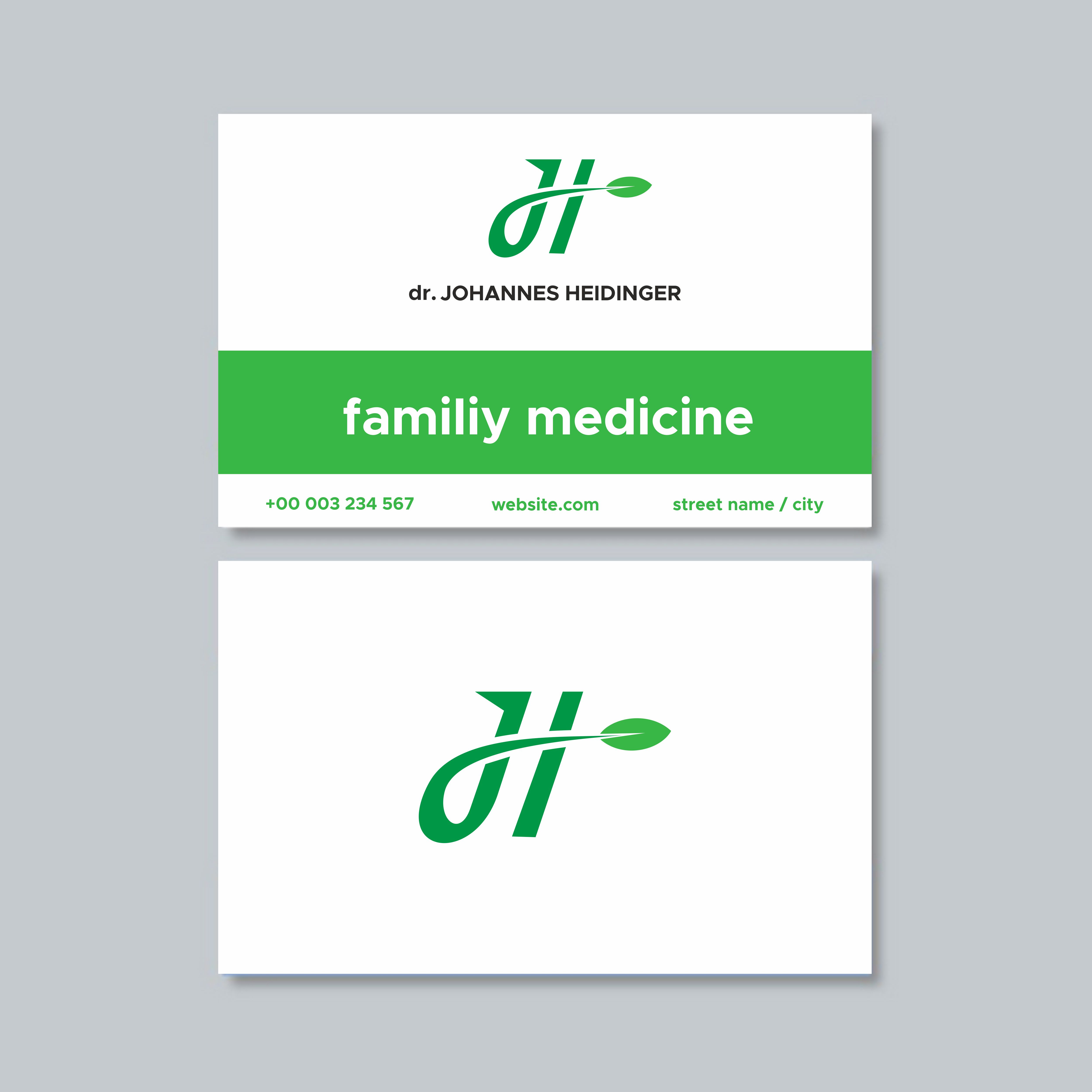 Logo Design by RAZQ for Ordination Dr. Johannes Heidinger | Design #33833177