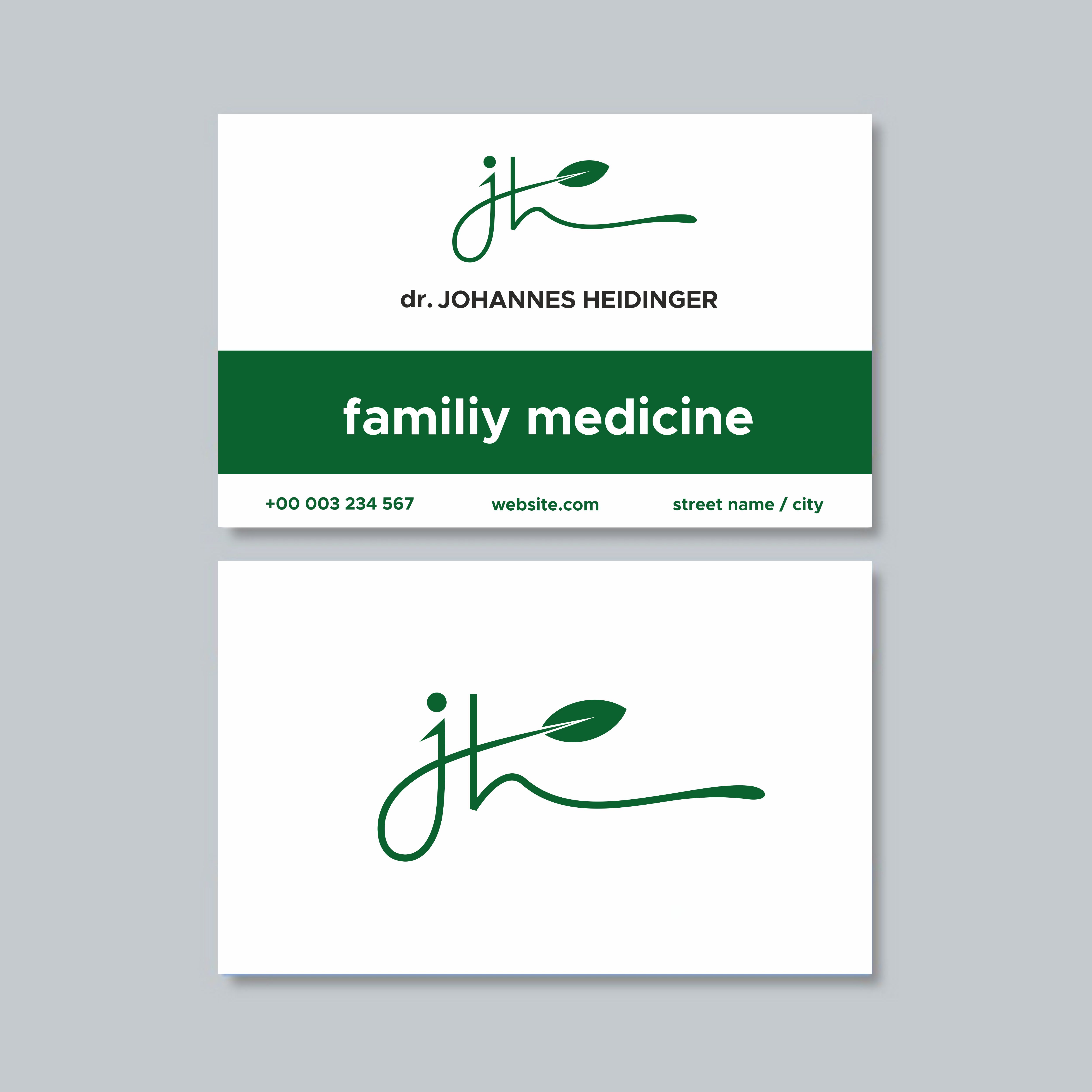 Logo Design by RAZQ for Ordination Dr. Johannes Heidinger | Design #33837501