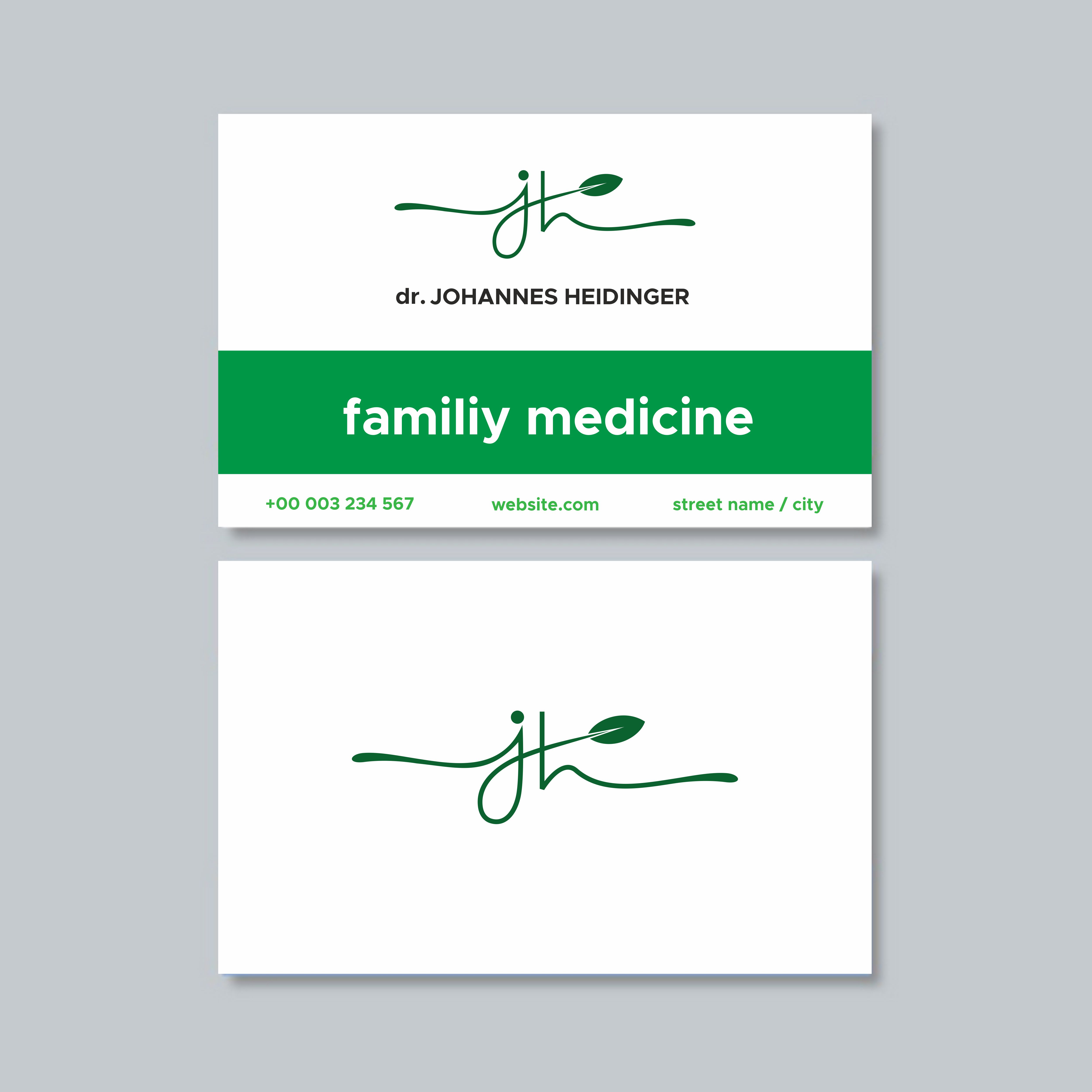 Logo Design by RAZQ for Ordination Dr. Johannes Heidinger | Design #33837920