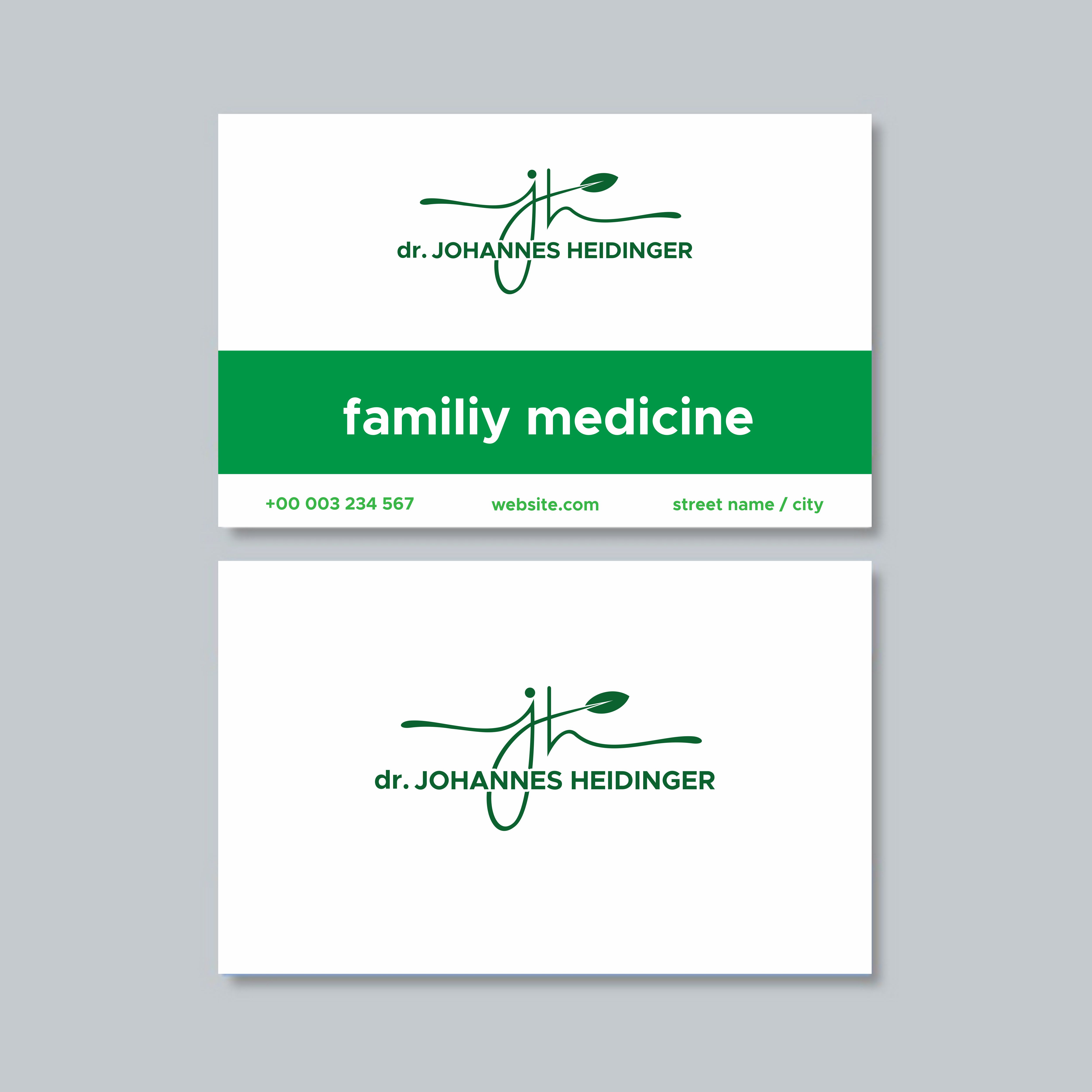 Logo Design by RAZQ for Ordination Dr. Johannes Heidinger | Design #33838078