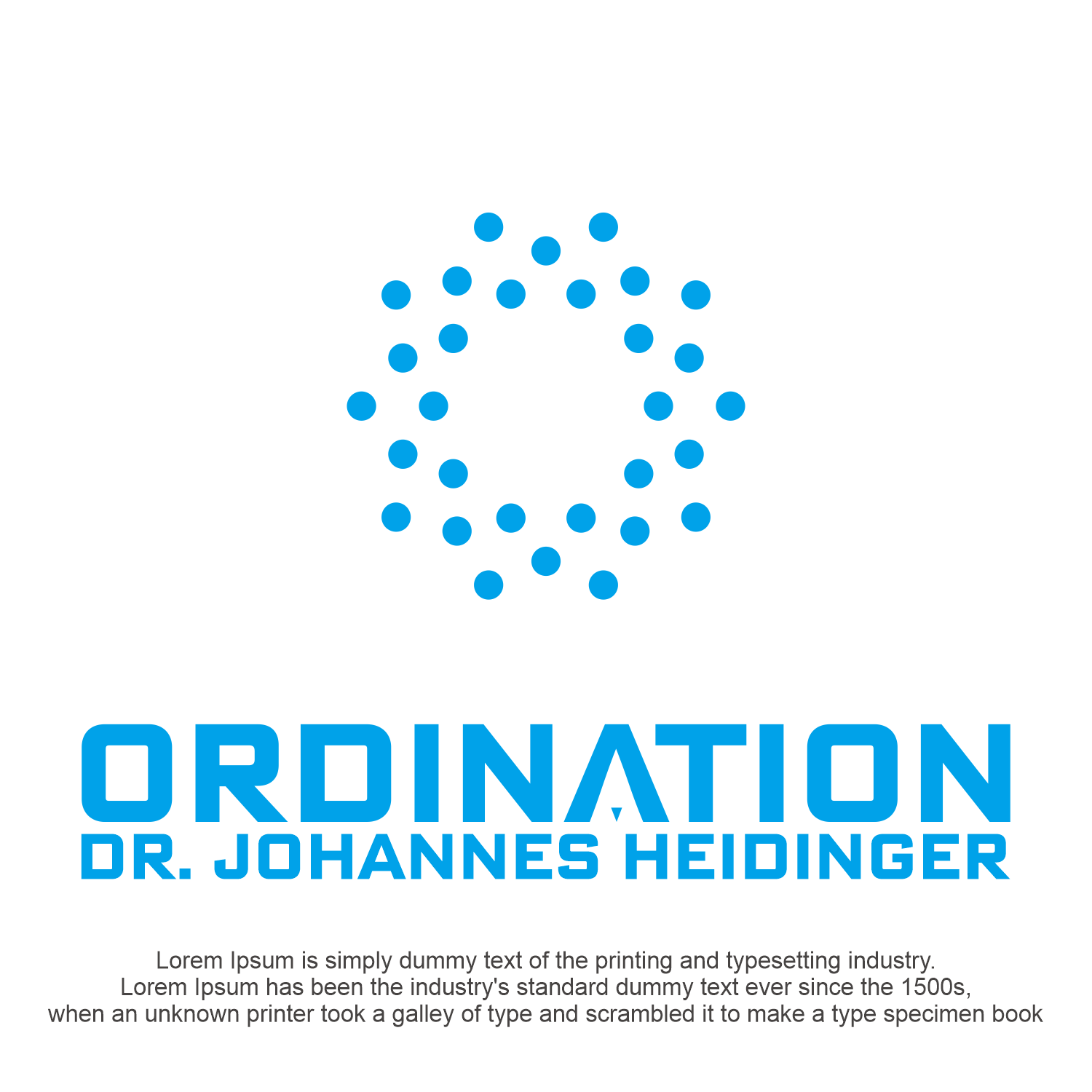 Logo-Design von Eldmal für Ordination Dr. Johannes Heidinger | Design #33763782