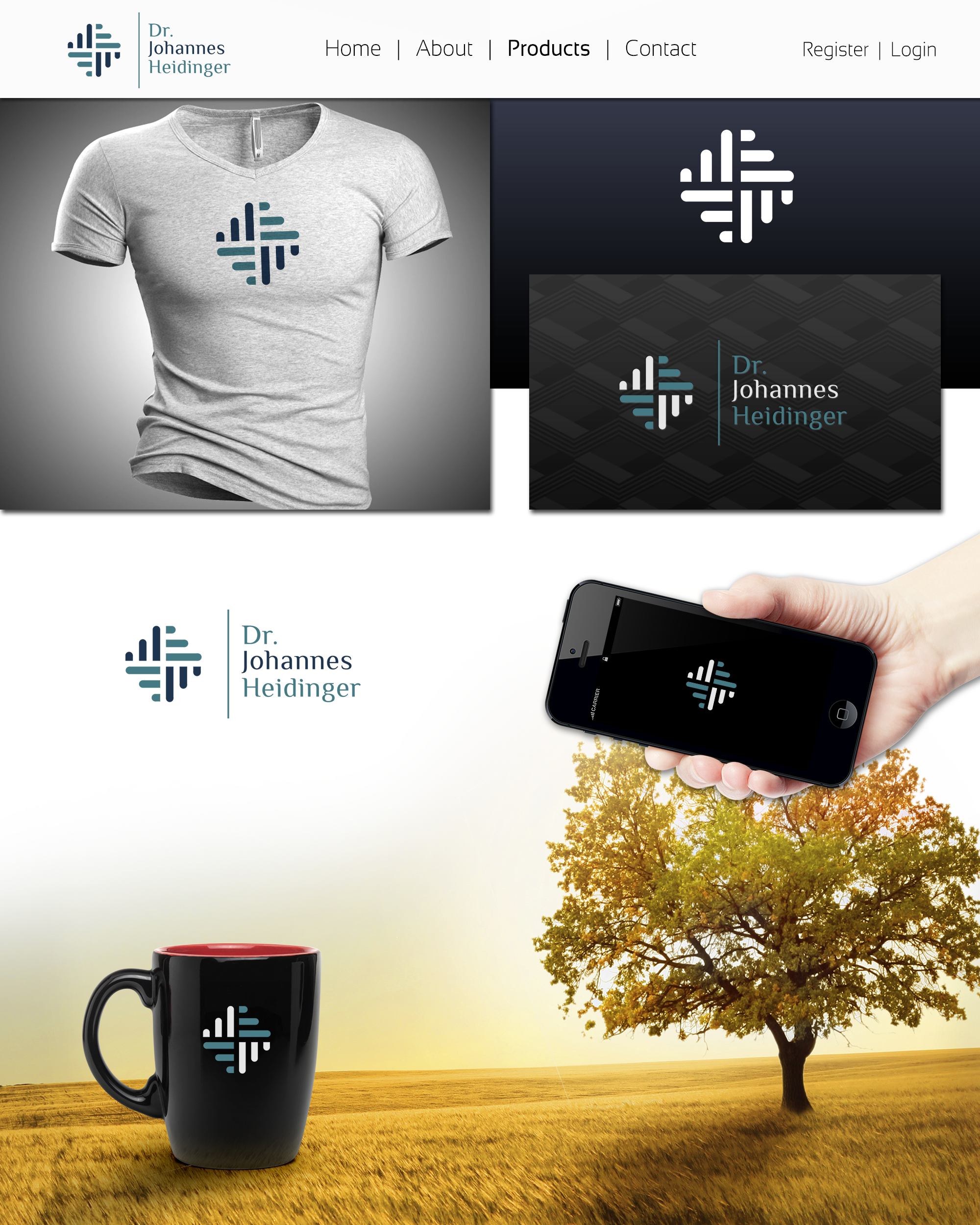 Logo Design by Mhosneezaman for Ordination Dr. Johannes Heidinger | Design #33850194