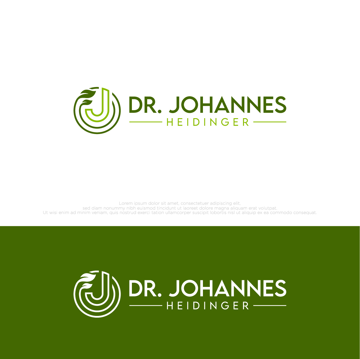Logo Design by Barish Design for Ordination Dr. Johannes Heidinger | Design #33828327