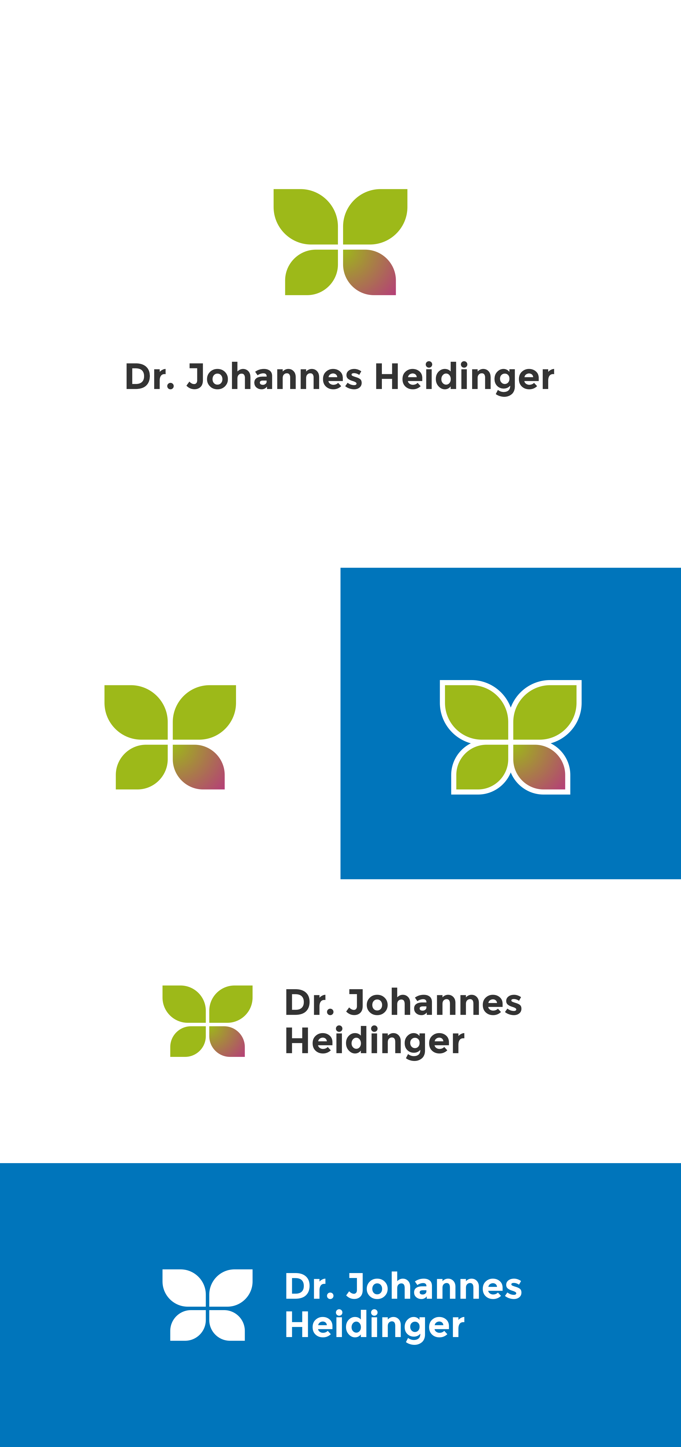 Logo-Design von YBA Design für Ordination Dr. Johannes Heidinger | Design #33823885