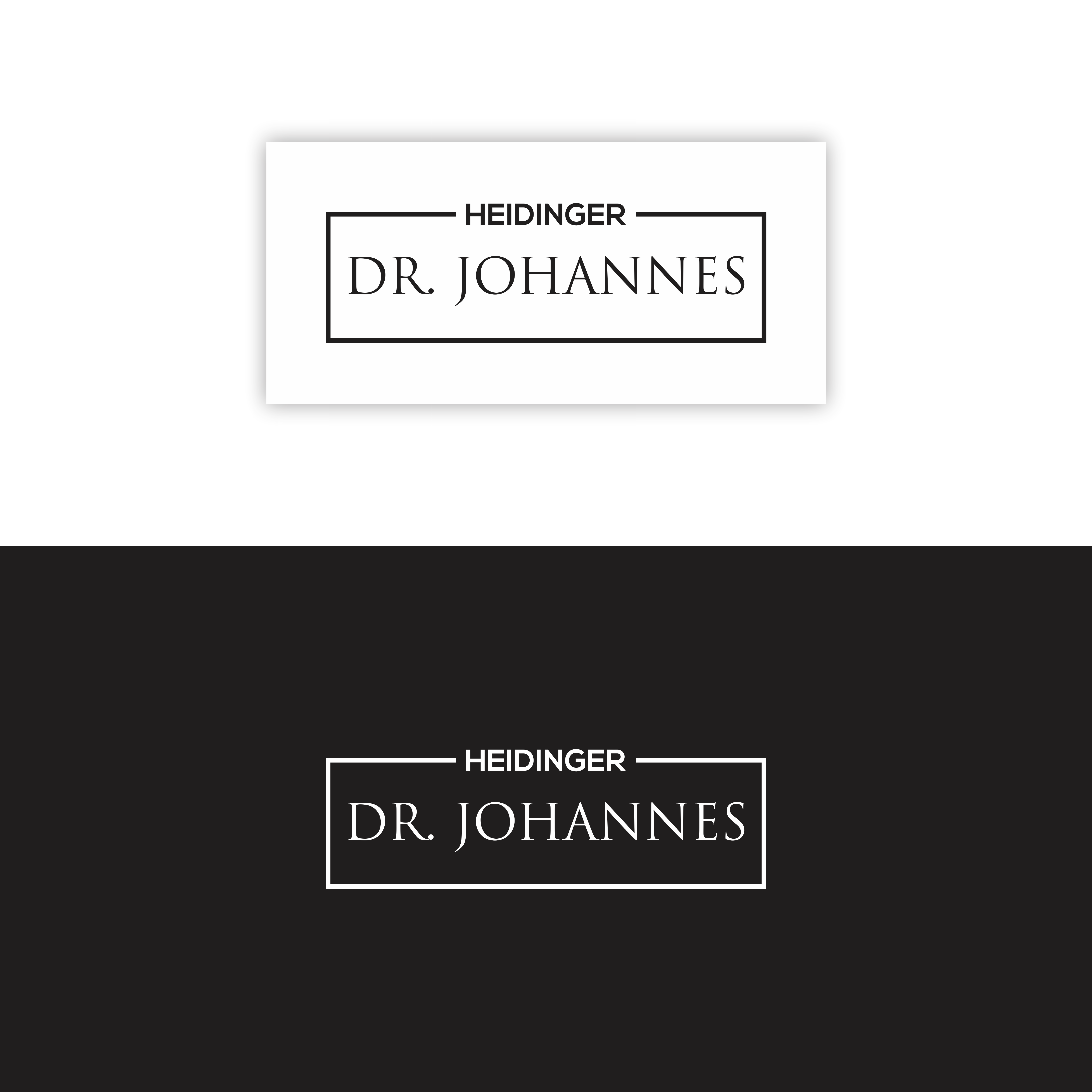 Logo-Design von cahdesign für Ordination Dr. Johannes Heidinger | Design #33855175