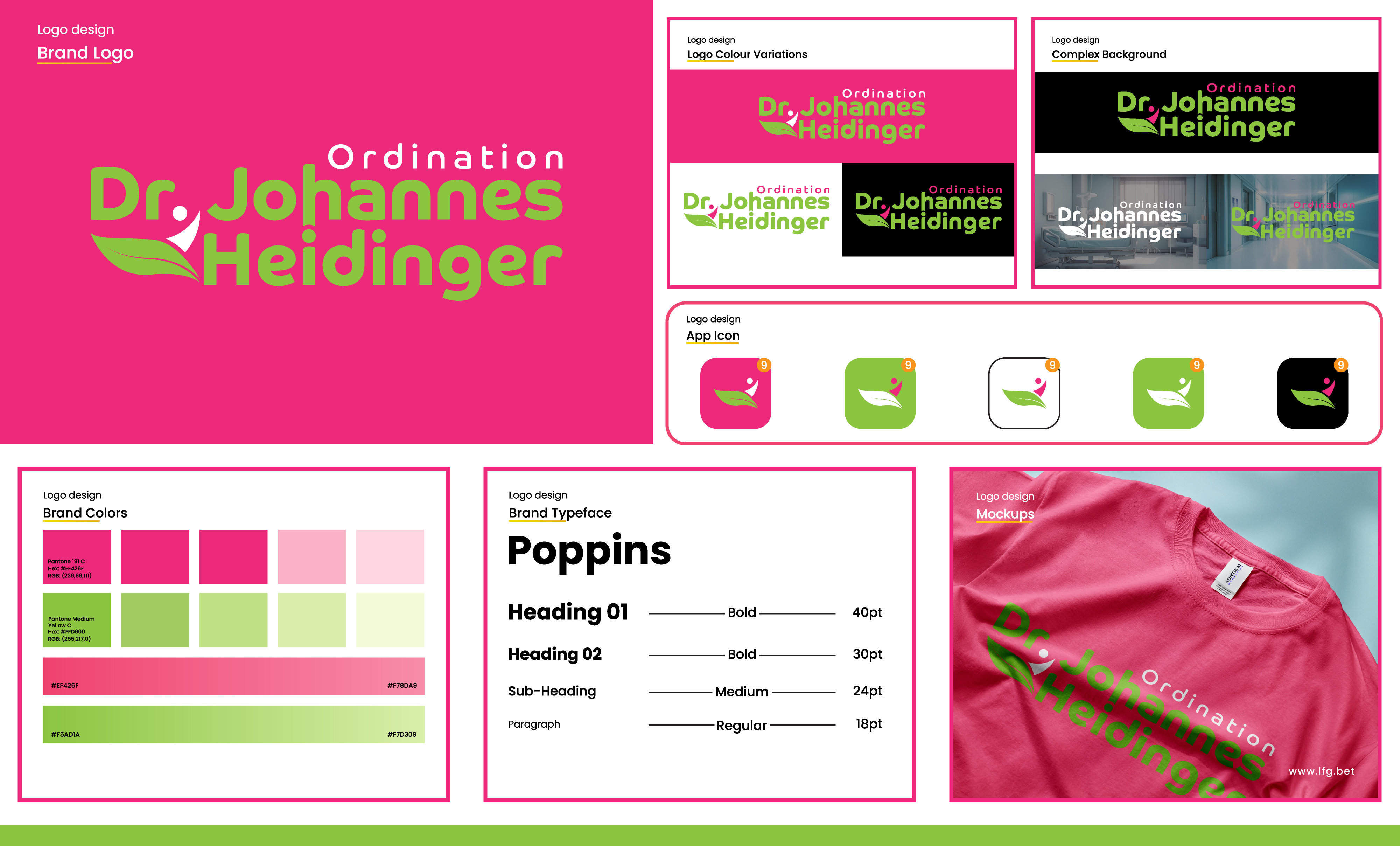 Logo-Design von Graphicvai für Ordination Dr. Johannes Heidinger | Design #33801061