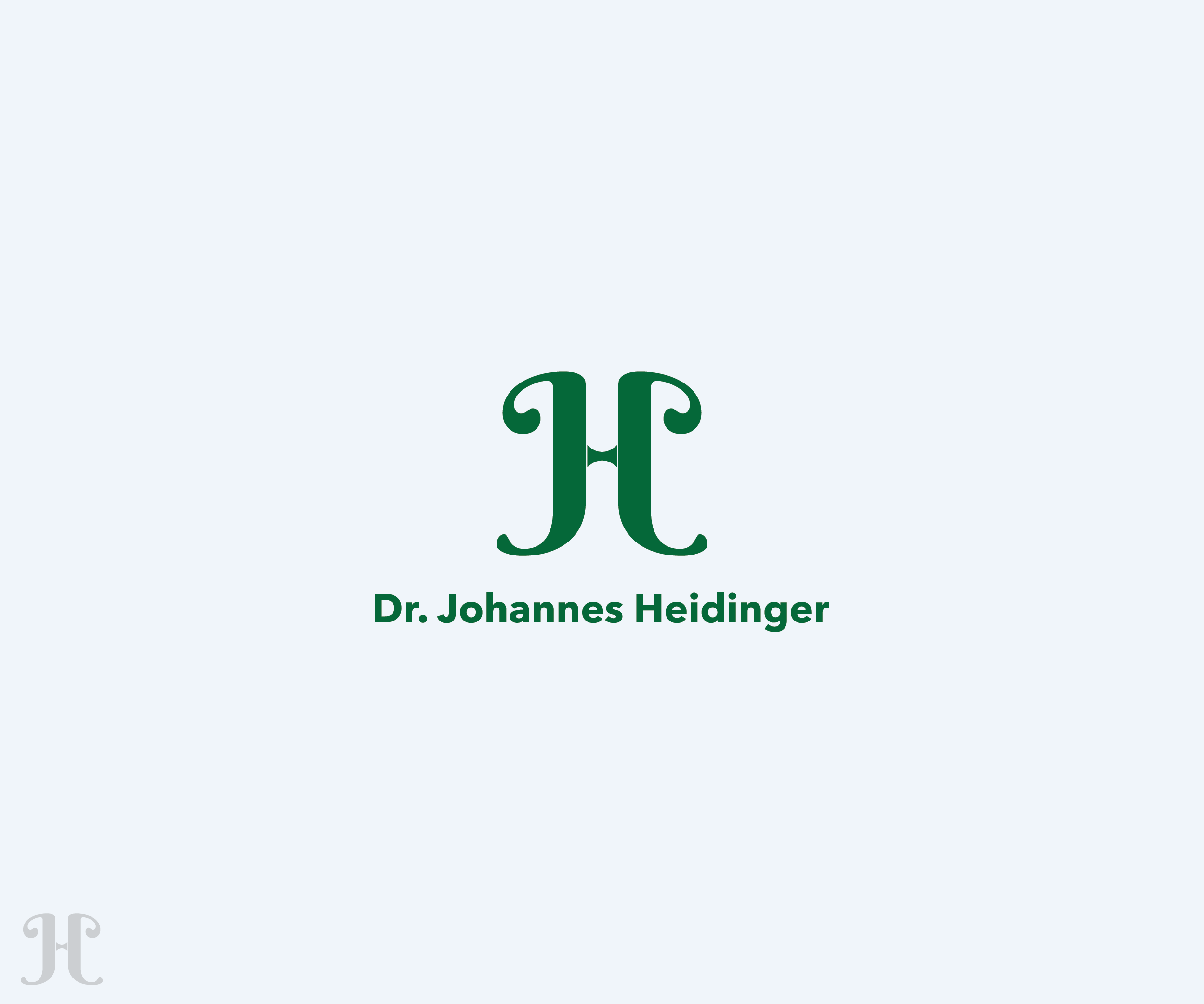 Logo Design by Mas Bayan for Ordination Dr. Johannes Heidinger | Design #33839424