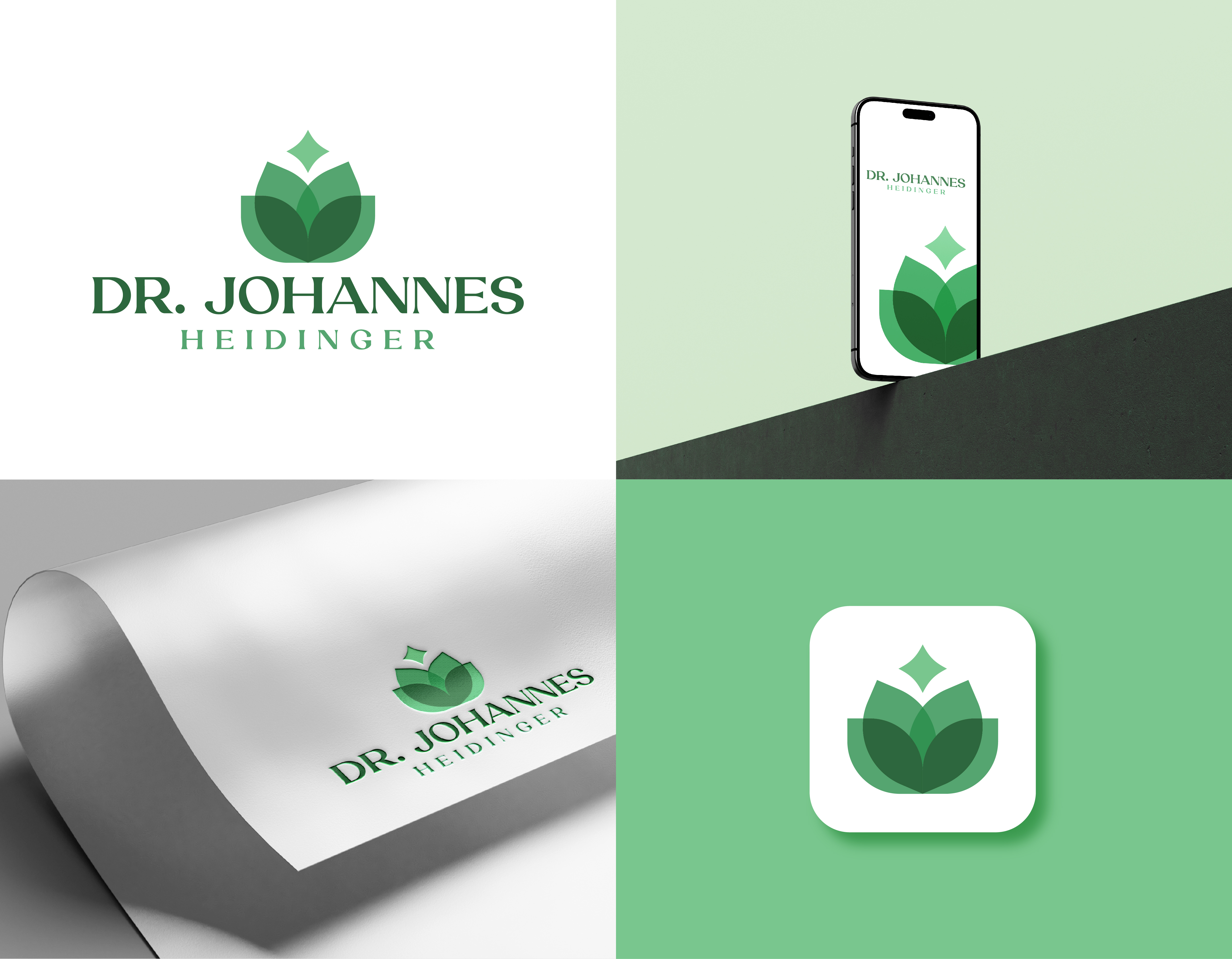 Logo-Design von Janvi Gorad für Ordination Dr. Johannes Heidinger | Design #33864652