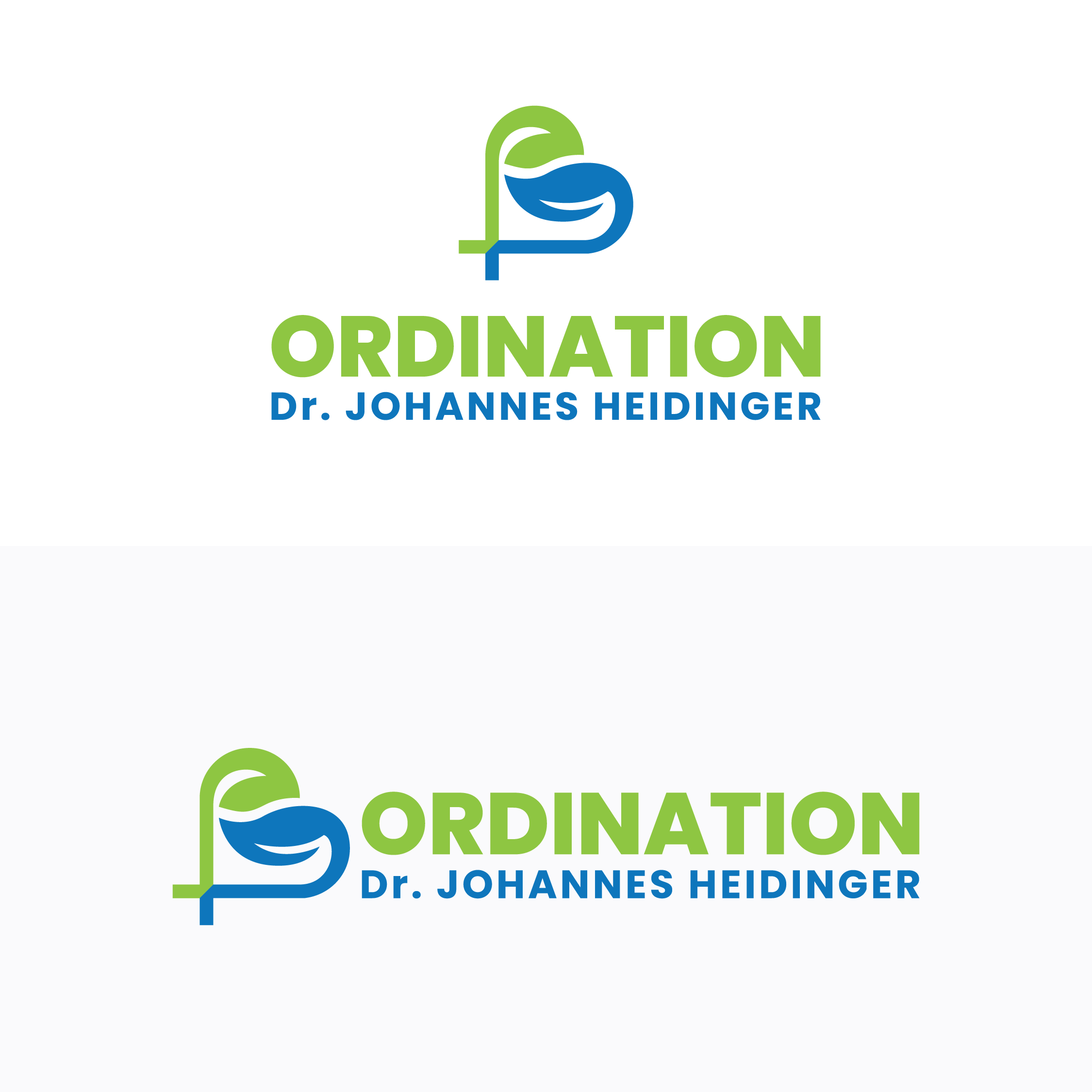 Logo-Design von afroArt für Ordination Dr. Johannes Heidinger | Design #33780566