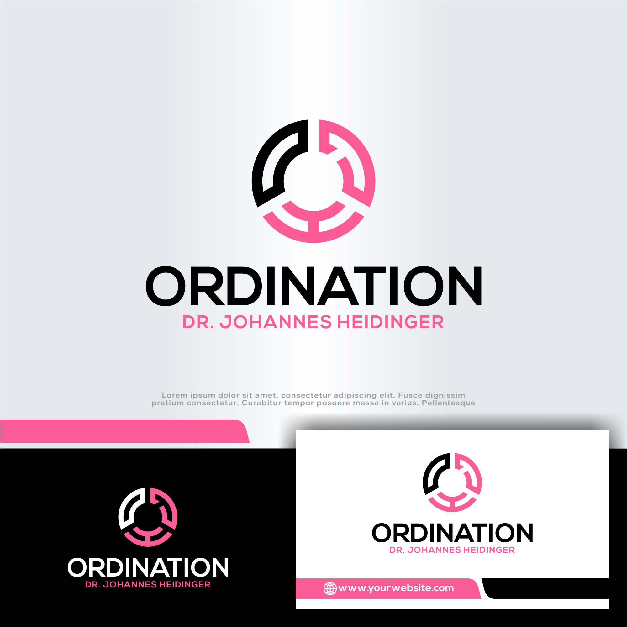 Logo Design by win it for Ordination Dr. Johannes Heidinger | Design #33764216