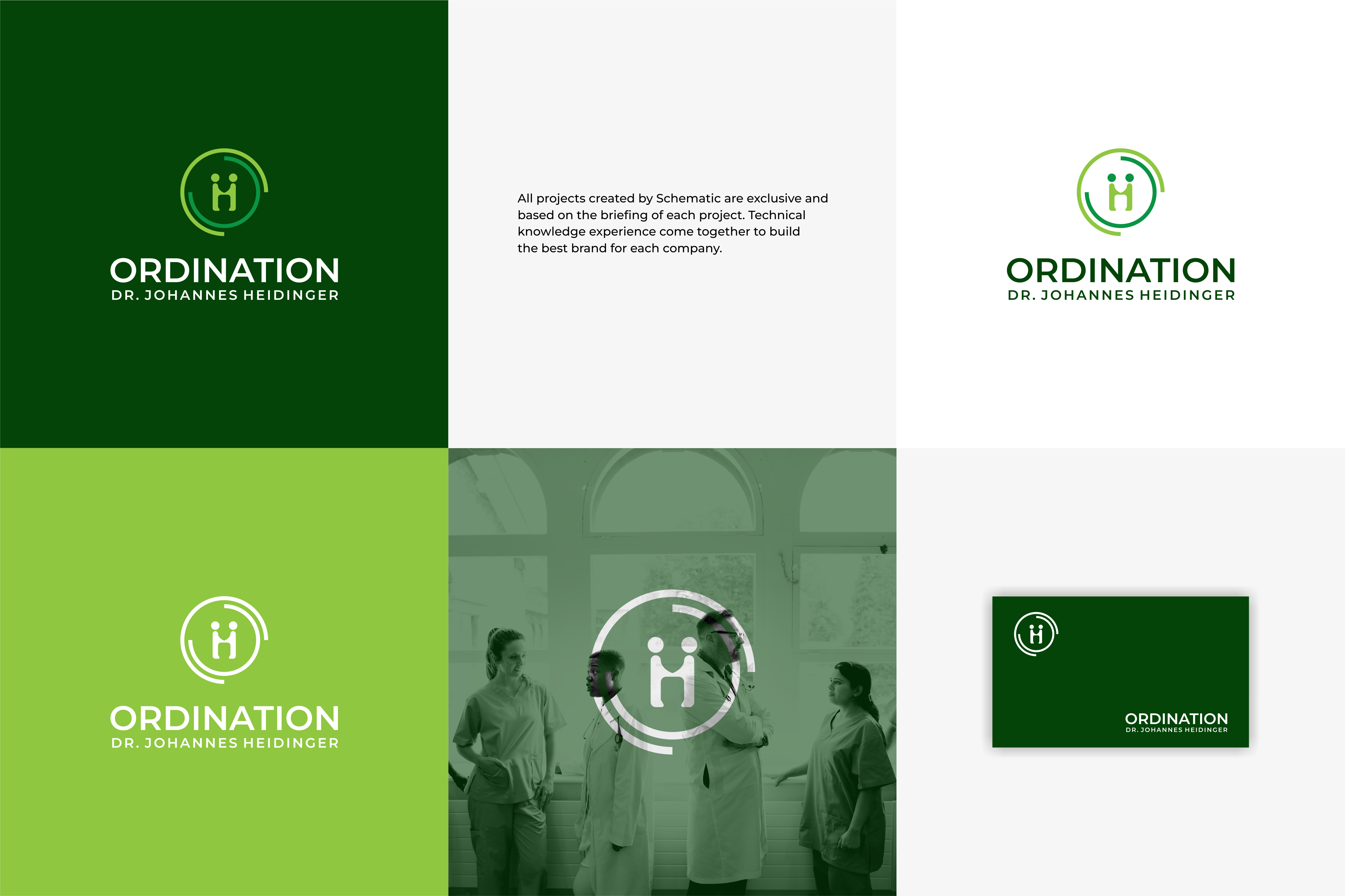 Logo Design by Schematic Studio for Ordination Dr. Johannes Heidinger | Design #33813691