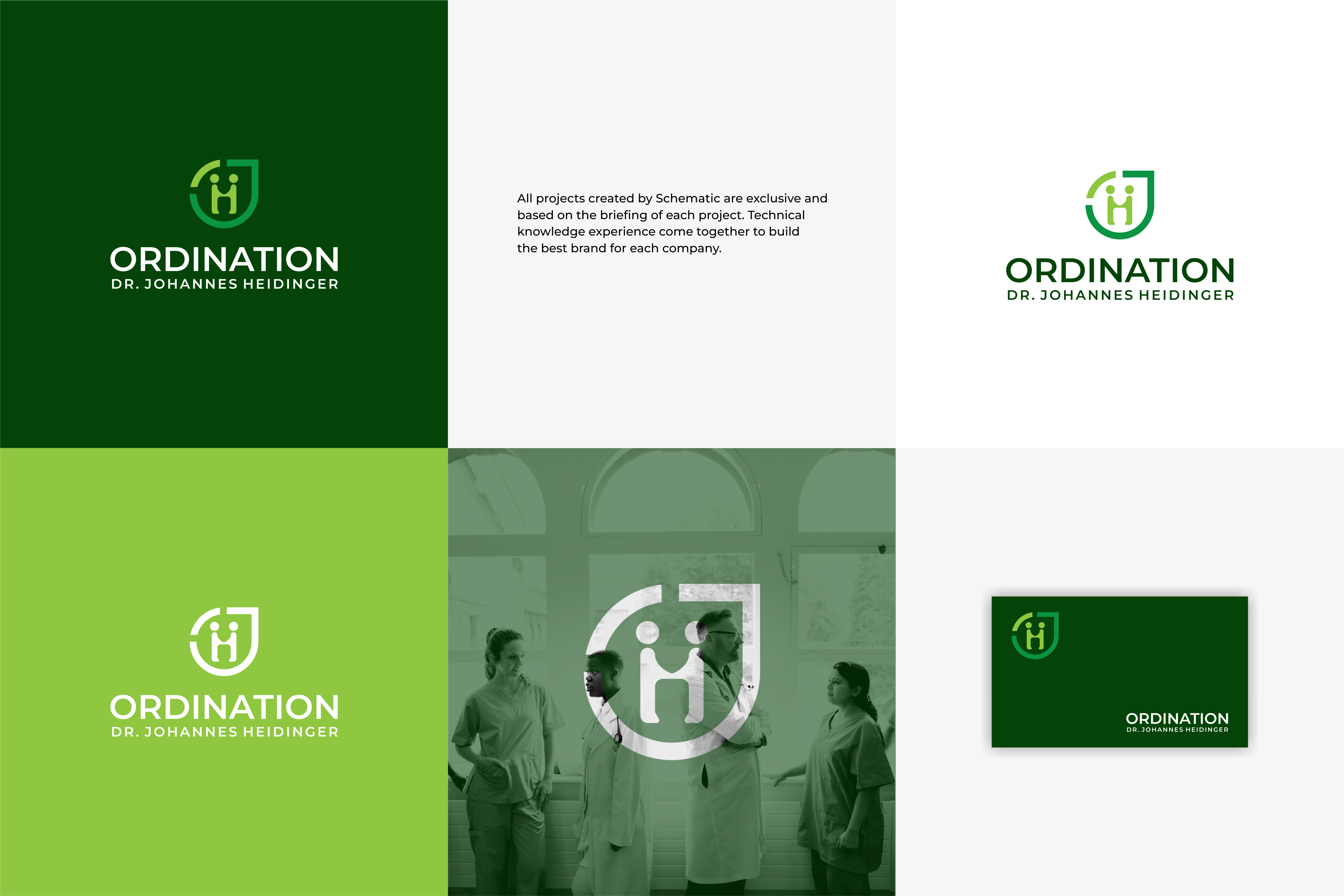 Logo Design by Schematic Studio for Ordination Dr. Johannes Heidinger | Design: #33813968