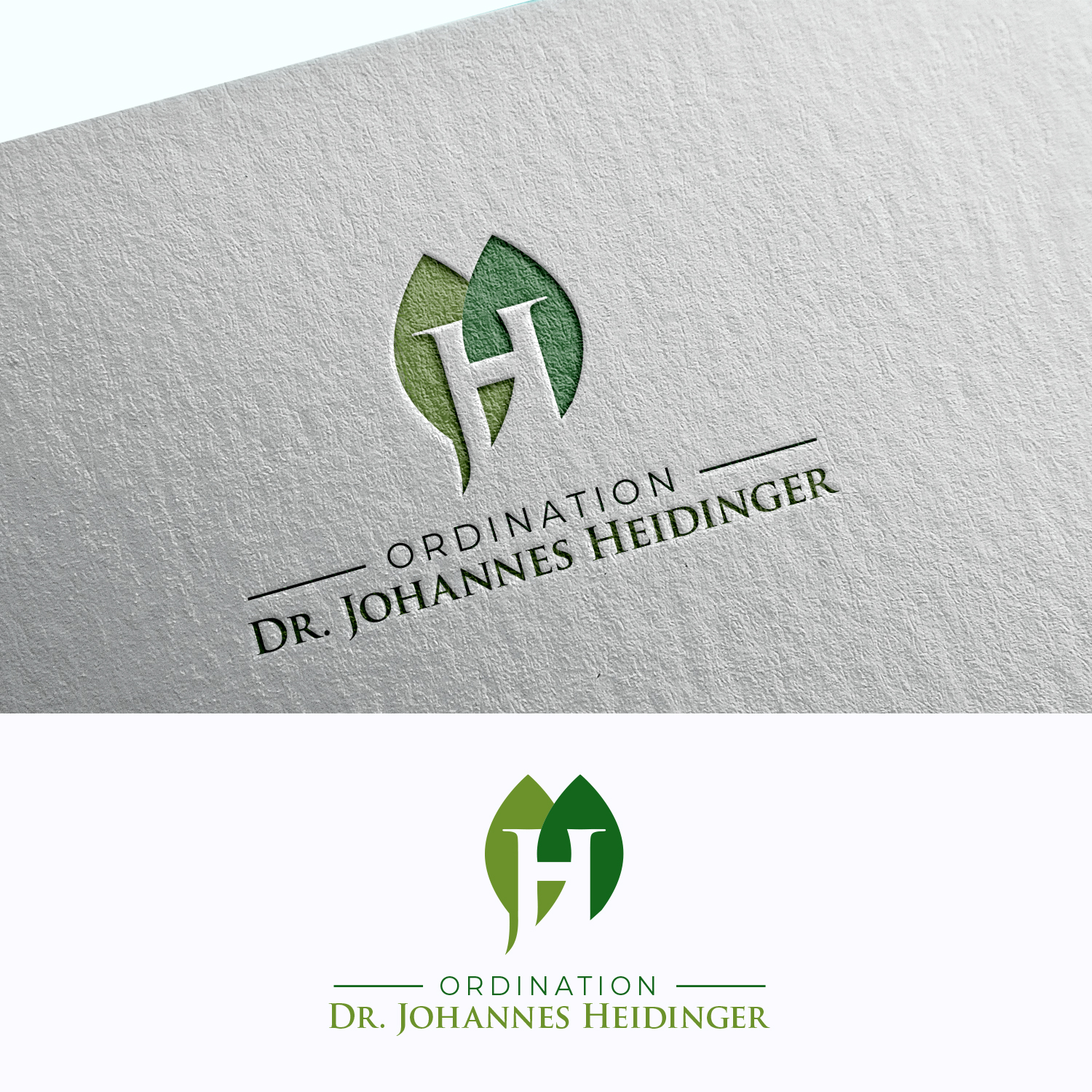 Logo-Design von megamen für Ordination Dr. Johannes Heidinger | Design #33804466