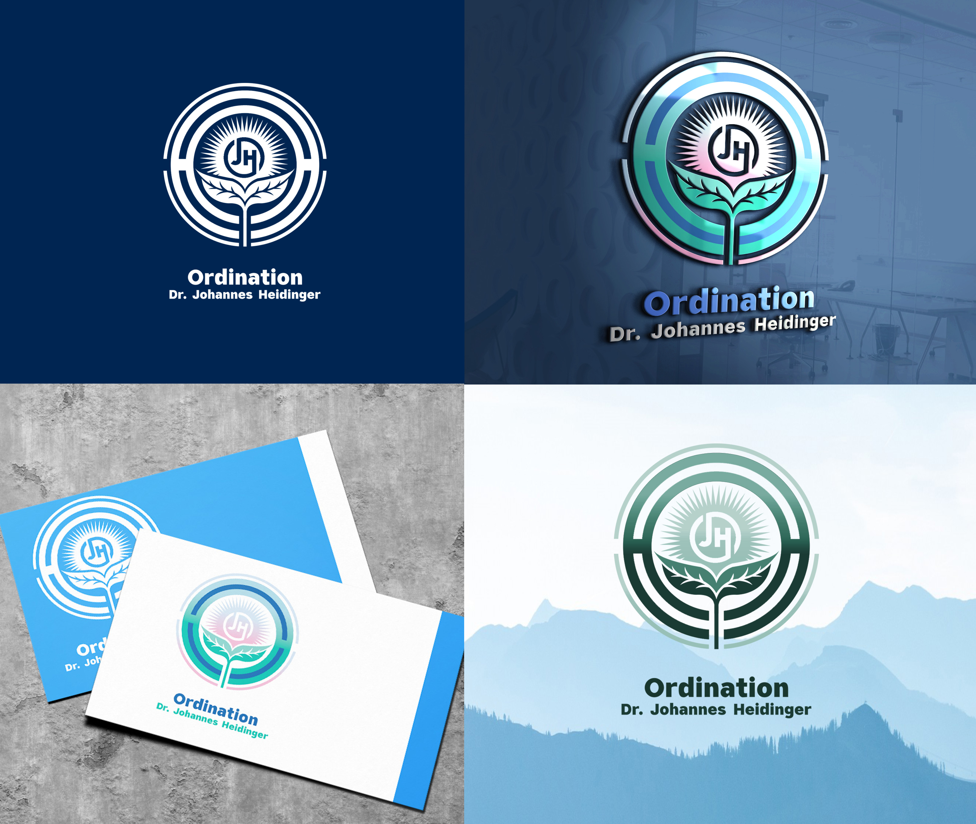 Logo Design by Wonderful design for Ordination Dr. Johannes Heidinger | Design #33779296