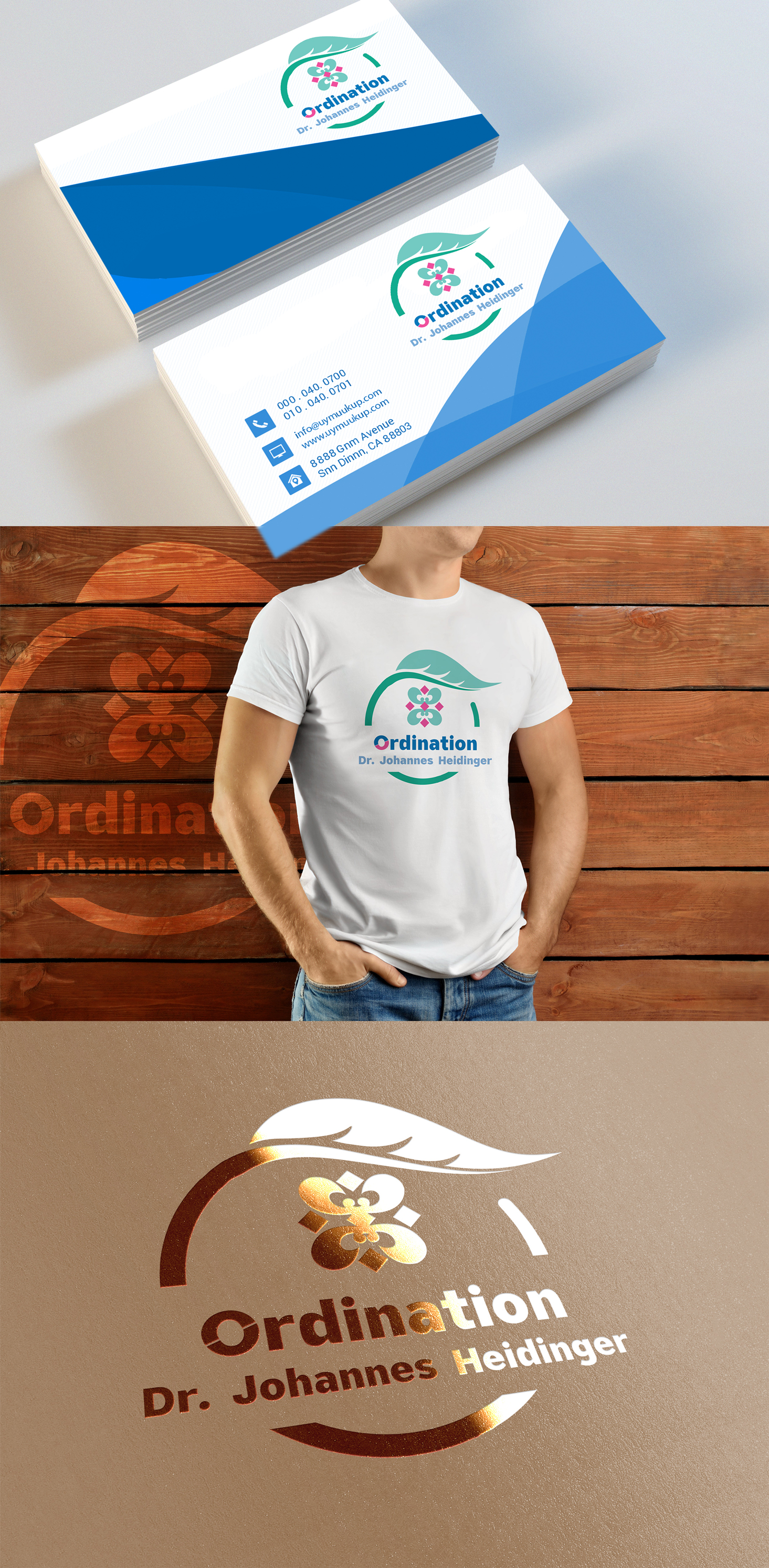 Logo Design by Wonderful design for Ordination Dr. Johannes Heidinger | Design #33780116