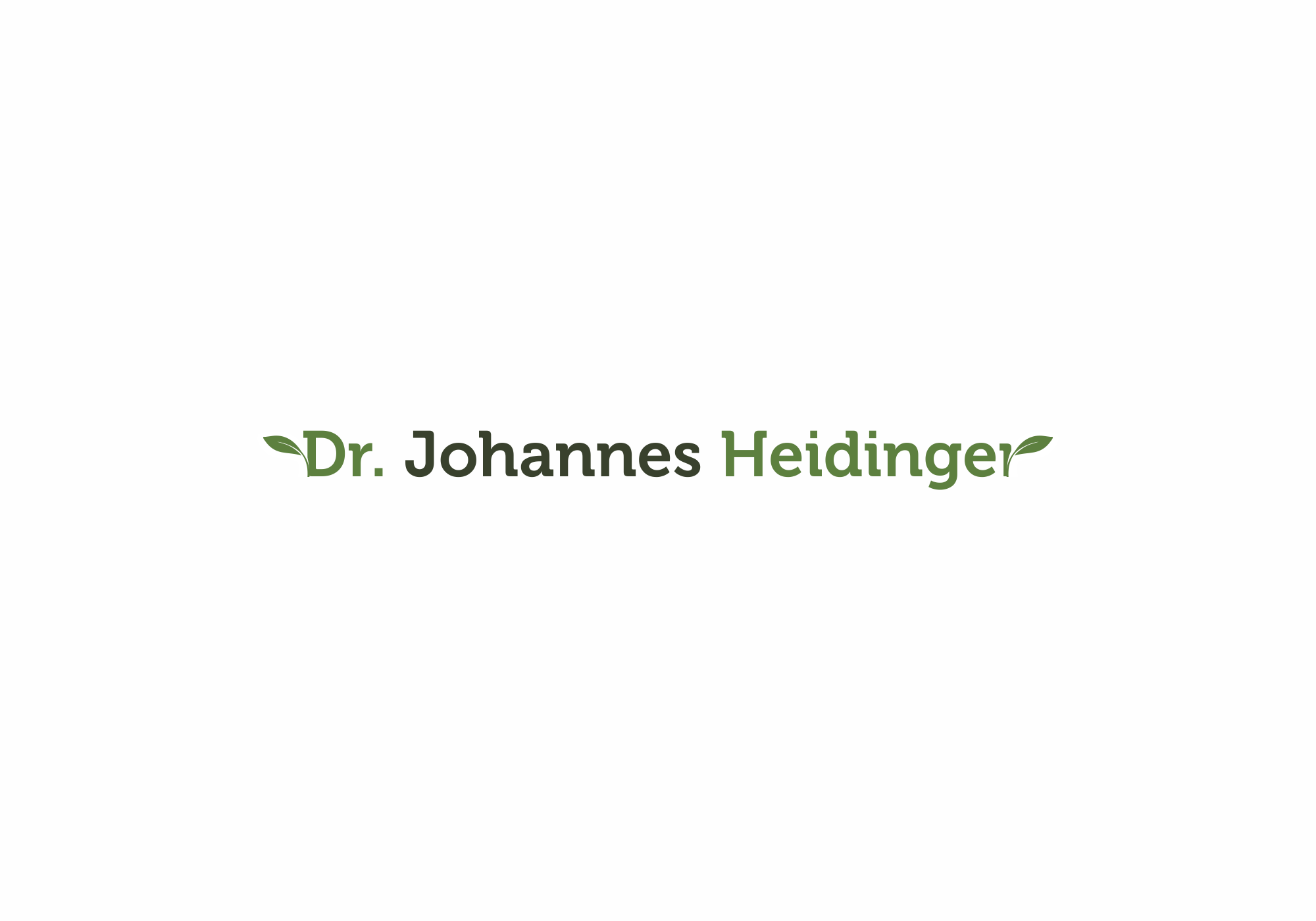 Logo Design by Silverfox Studio for Ordination Dr. Johannes Heidinger | Design #33834894