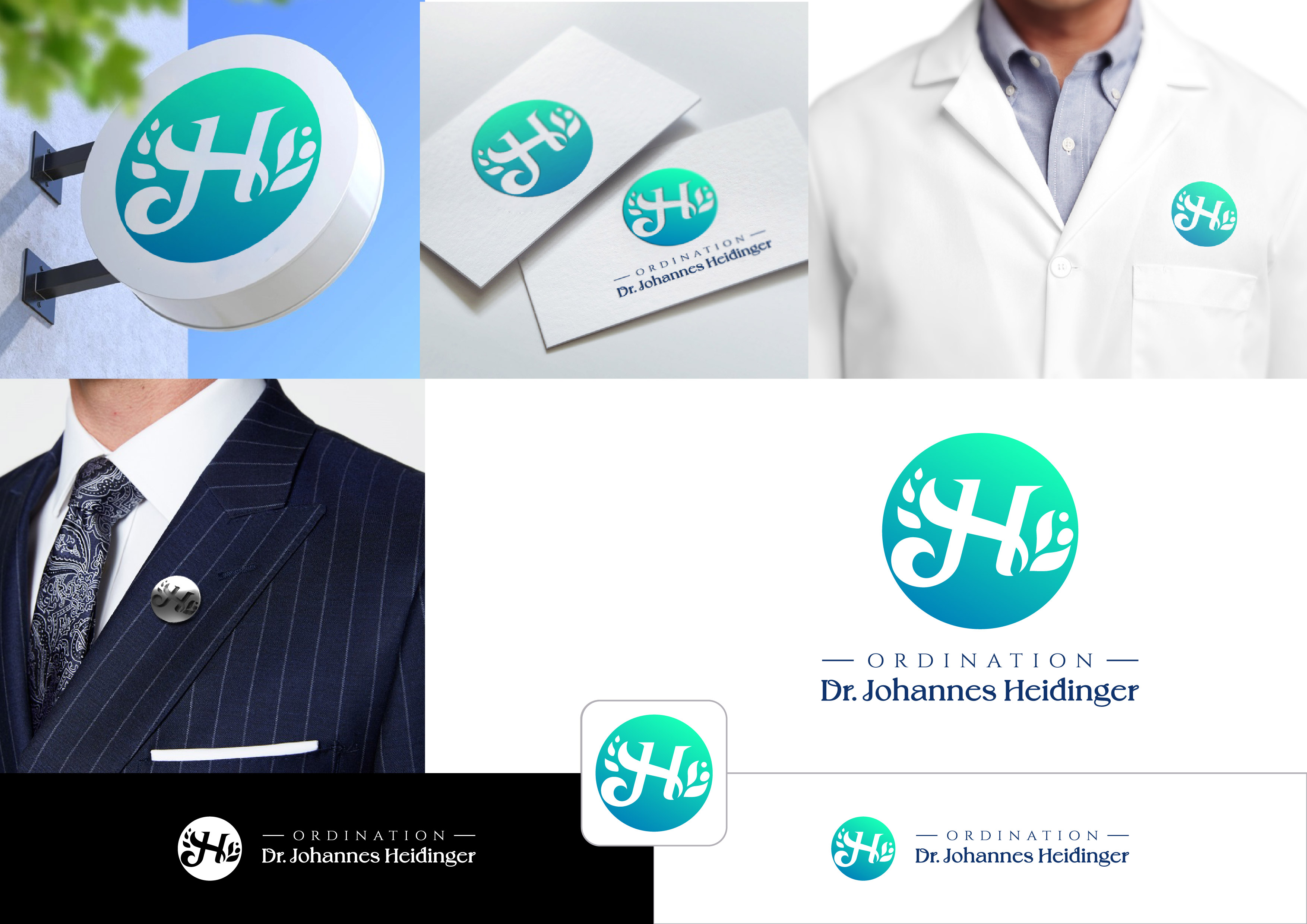 Logo Design by ~idiaz~ for Ordination Dr. Johannes Heidinger | Design #33787764