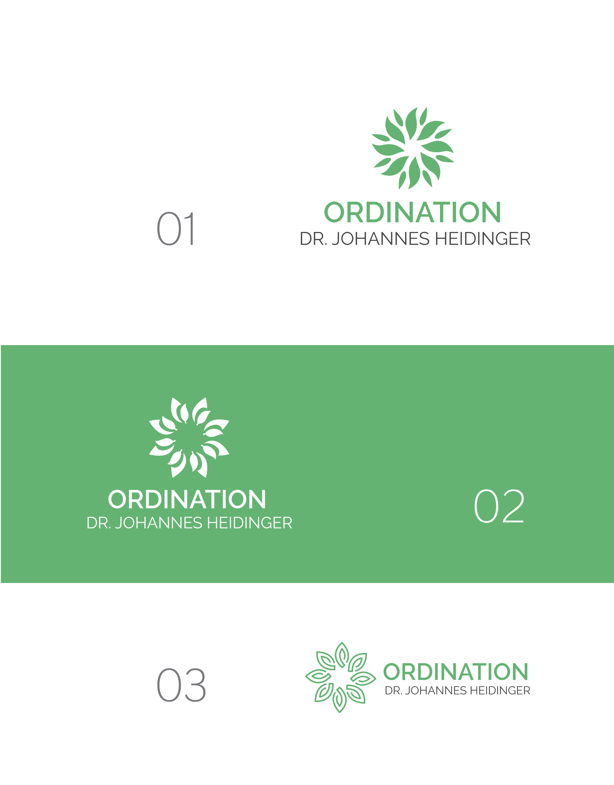 Logo Design by redbird. for Ordination Dr. Johannes Heidinger | Design #33804534