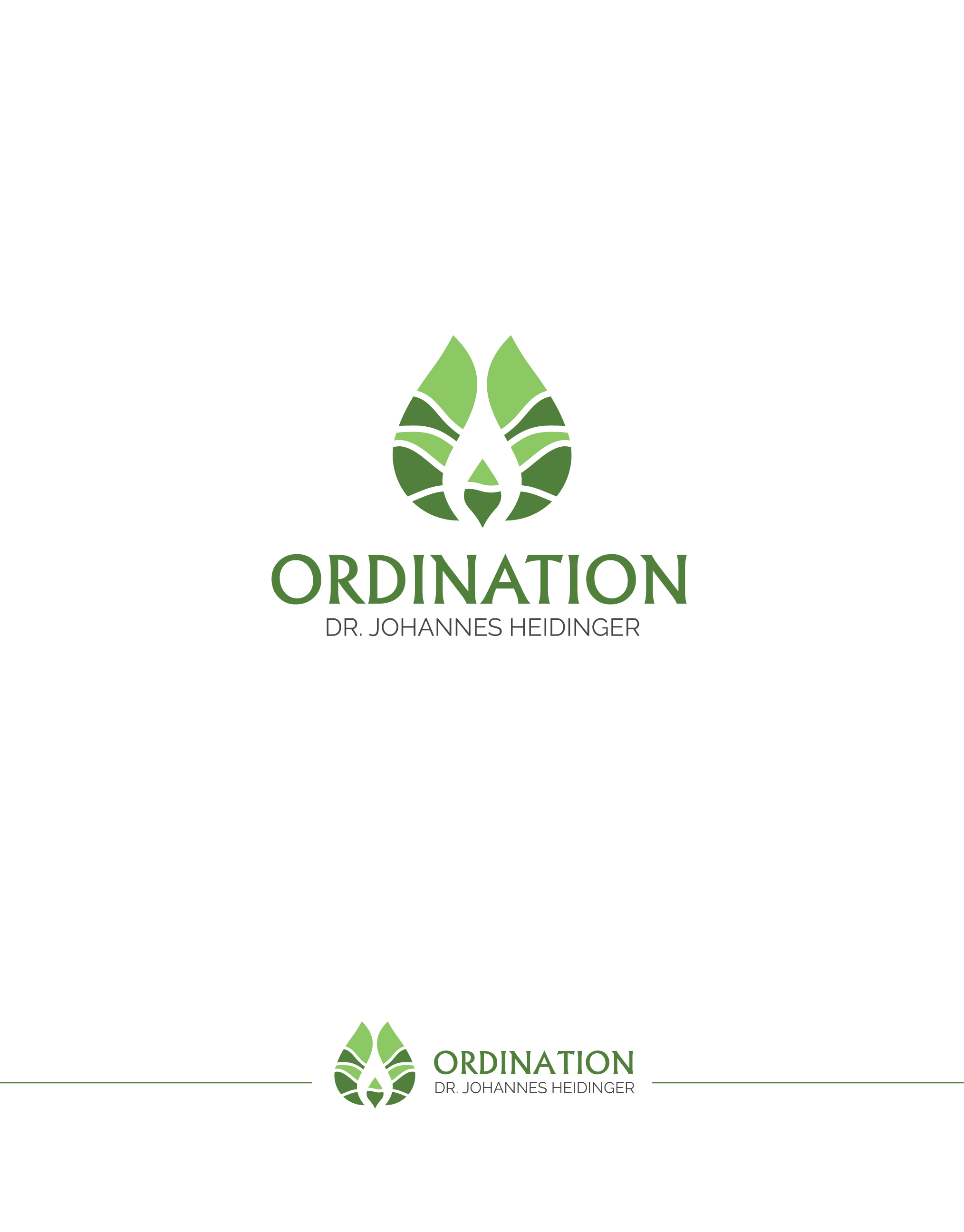 Logo Design by redbird. for Ordination Dr. Johannes Heidinger | Design #33824196