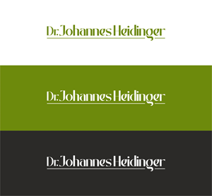 Logo Design by Prakash_arts for Ordination Dr. Johannes Heidinger | Design: #33839121