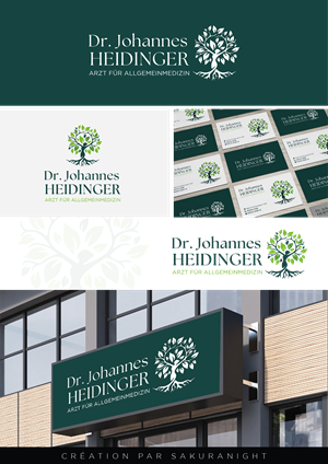 Logo-Design von Sakuranight für Ordination Dr. Johannes Heidinger | Design: #33839568