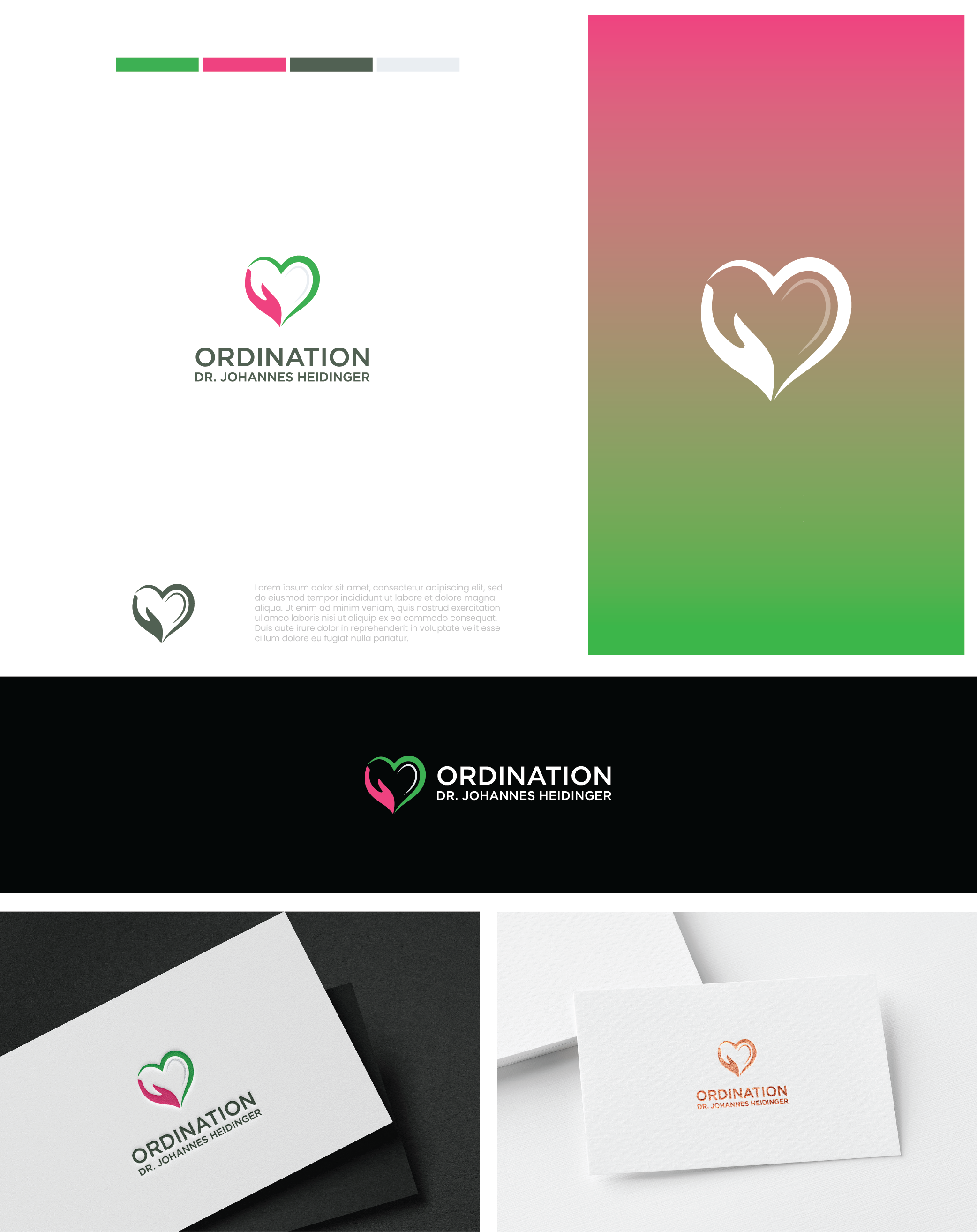 Logo Design by Maryam Design™ for Ordination Dr. Johannes Heidinger | Design #33865217