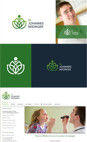 Logo Design by vintana for Ordination Dr. Johannes Heidinger | Design: #33851136