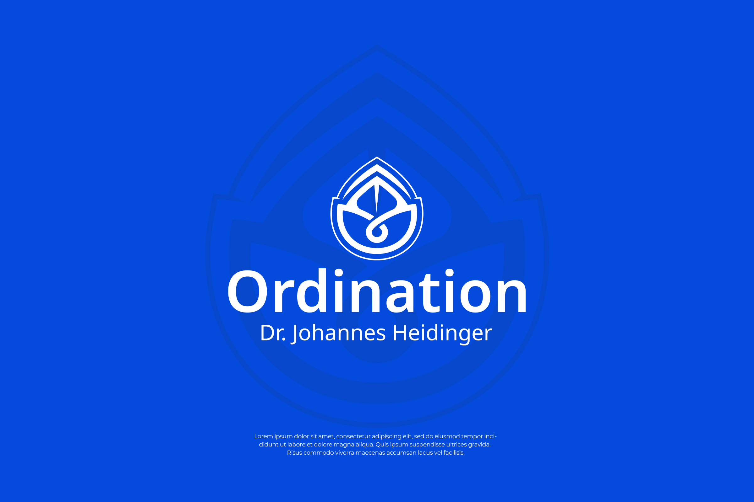 Logo Design by vramar.roy for Ordination Dr. Johannes Heidinger | Design #33765821