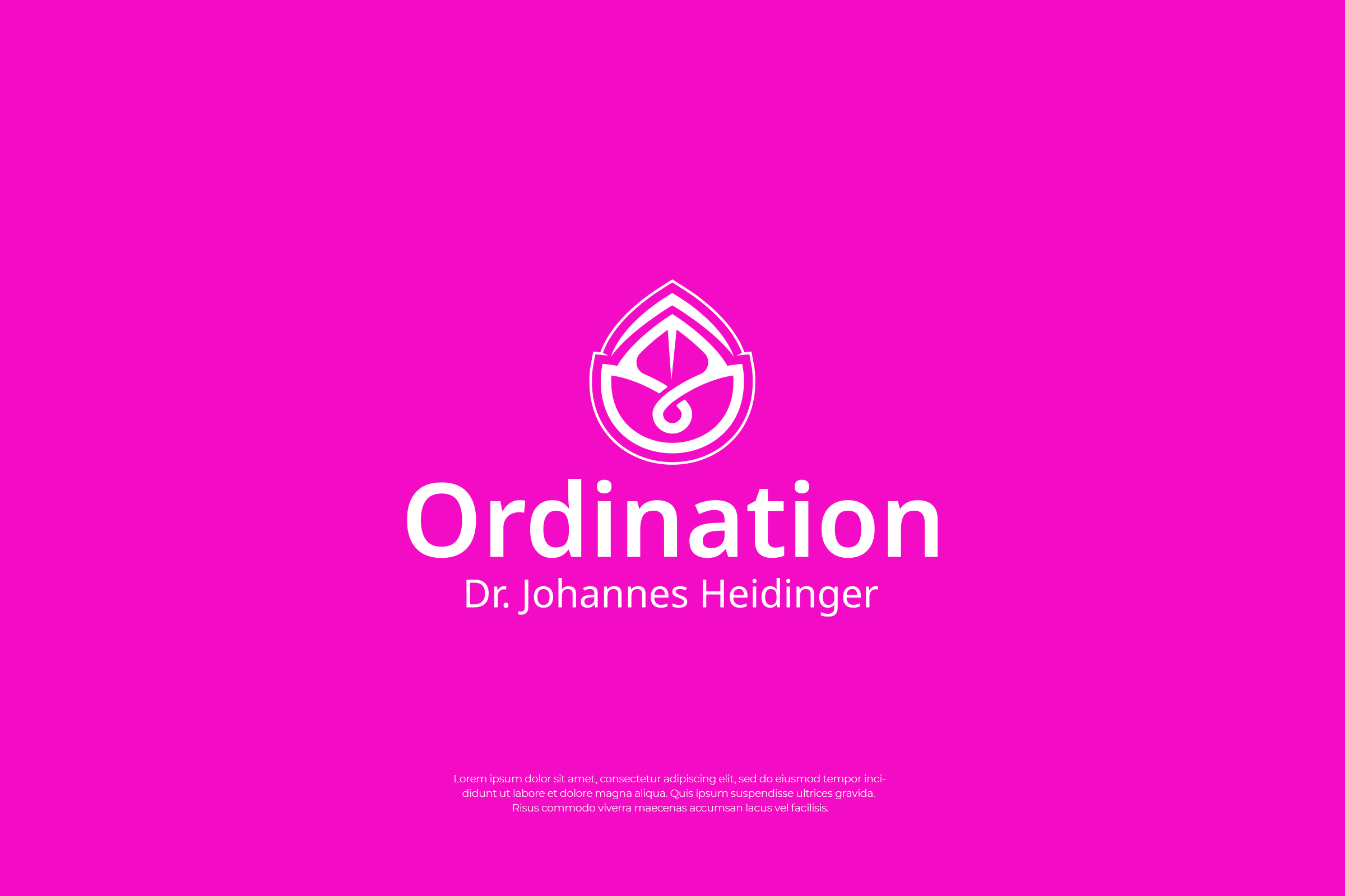 Logo Design by vramar.roy for Ordination Dr. Johannes Heidinger | Design #33765822