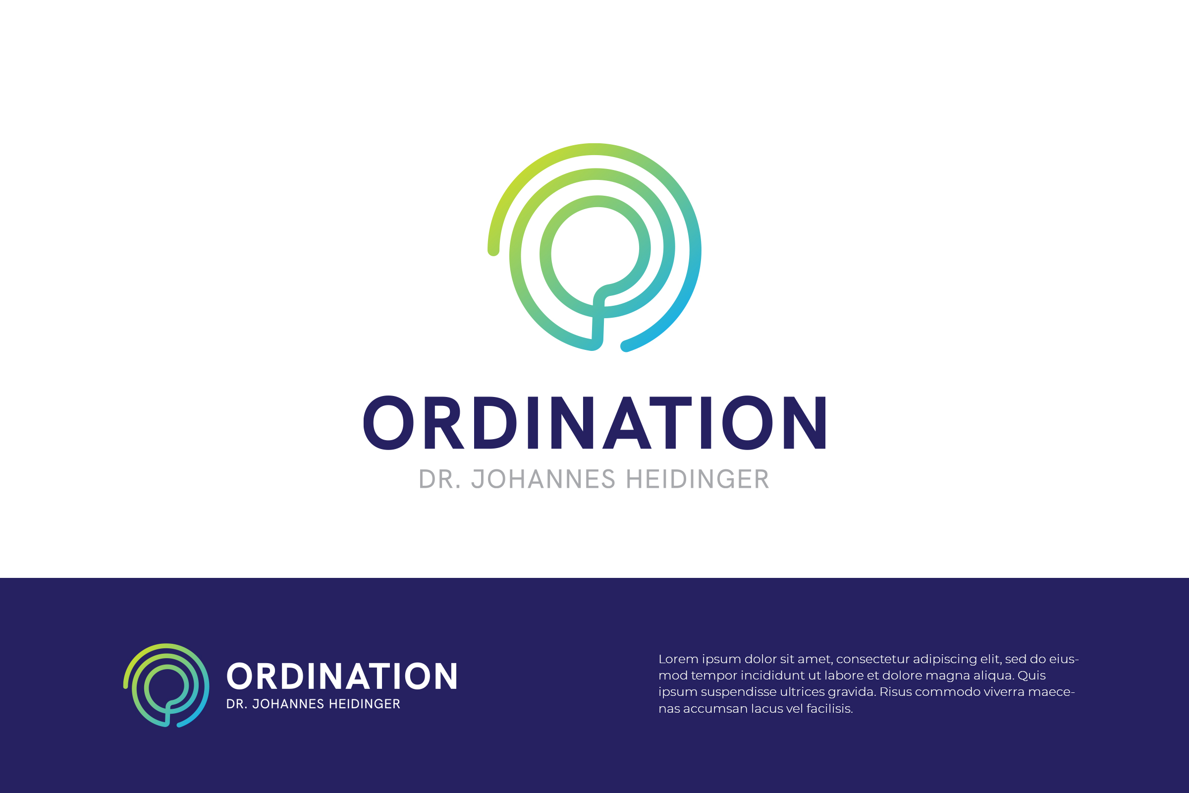 Logo Design by vramar.roy for Ordination Dr. Johannes Heidinger | Design #33766710