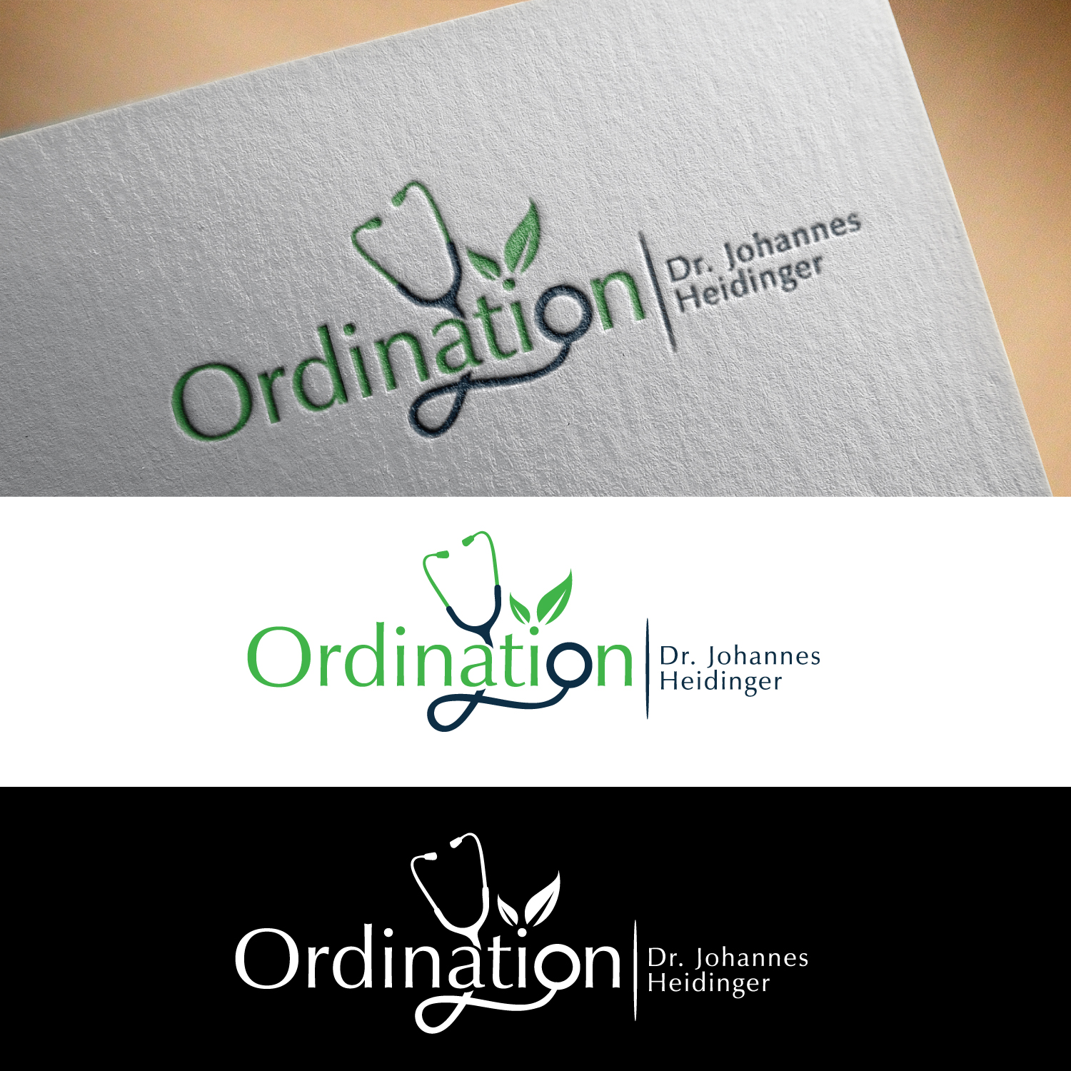 Logo Design by GODDREAMCREATION for Ordination Dr. Johannes Heidinger | Design #33805222