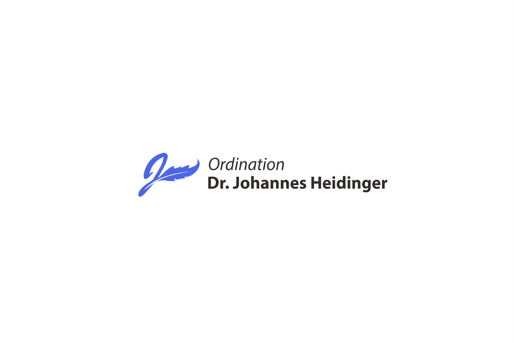 Logo-Design von BUNG für Ordination Dr. Johannes Heidinger | Design #33811395