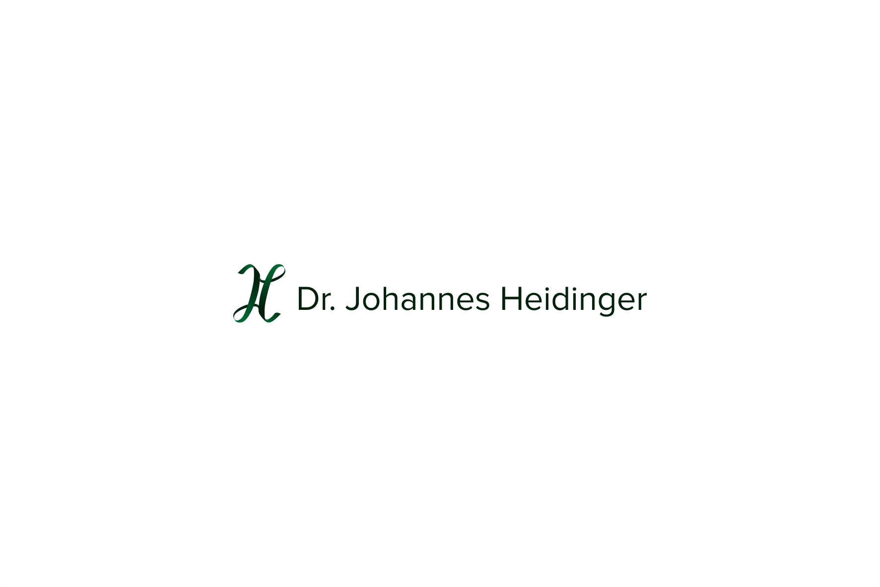 Logo-Design von BUNG für Ordination Dr. Johannes Heidinger | Design #33823659