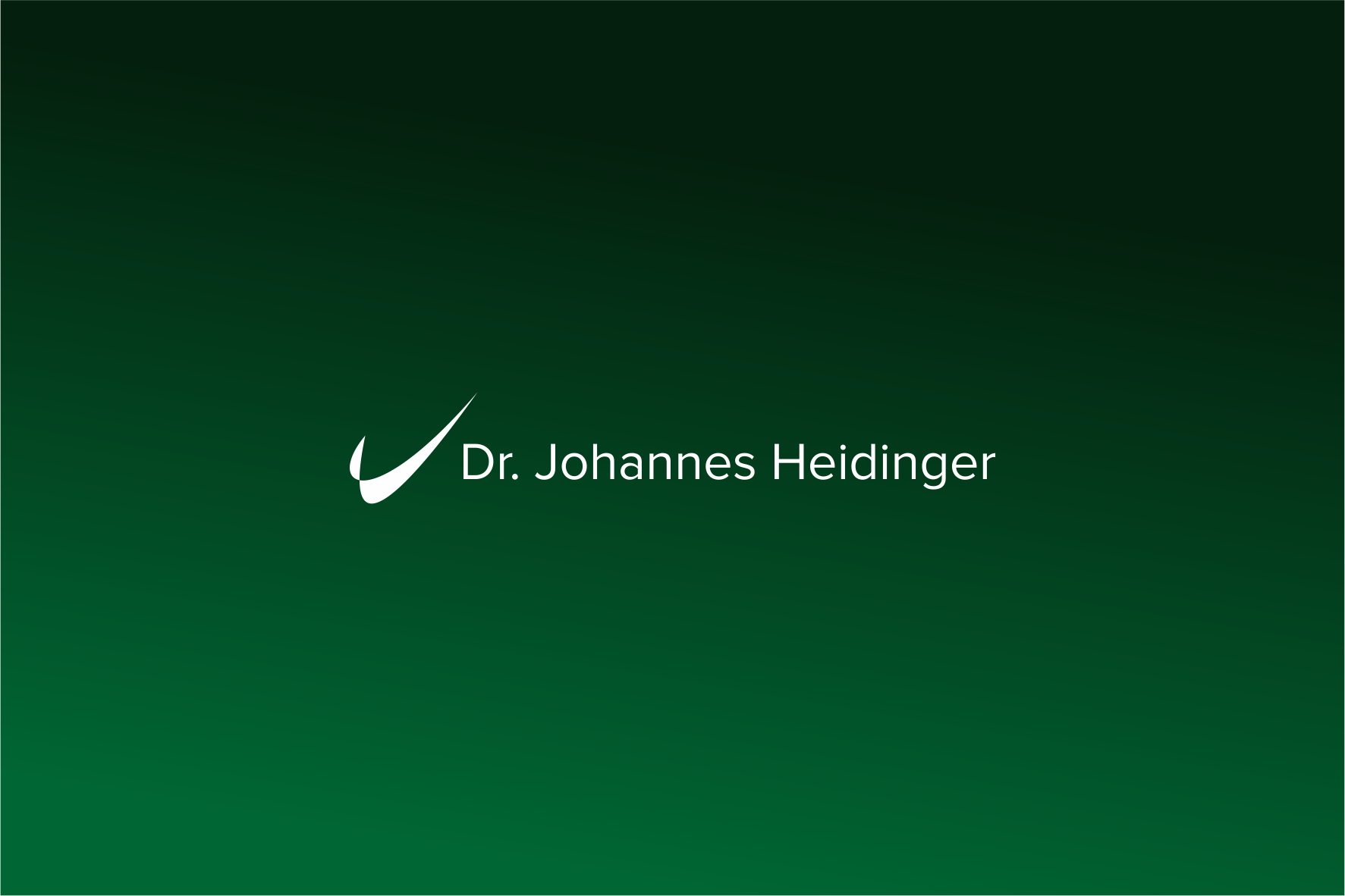 Logo-Design von BUNG für Ordination Dr. Johannes Heidinger | Design #33823776