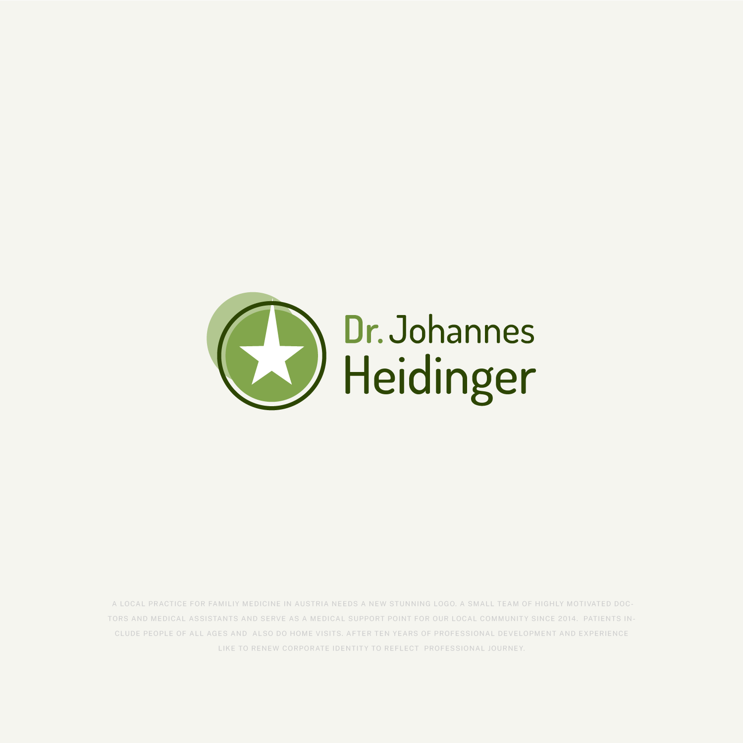 Logo Design by Krevo Studio for Ordination Dr. Johannes Heidinger | Design #33842513