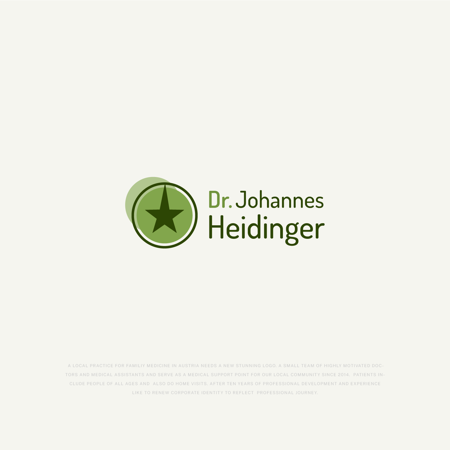 Logo Design by Krevo Studio for Ordination Dr. Johannes Heidinger | Design #33842551