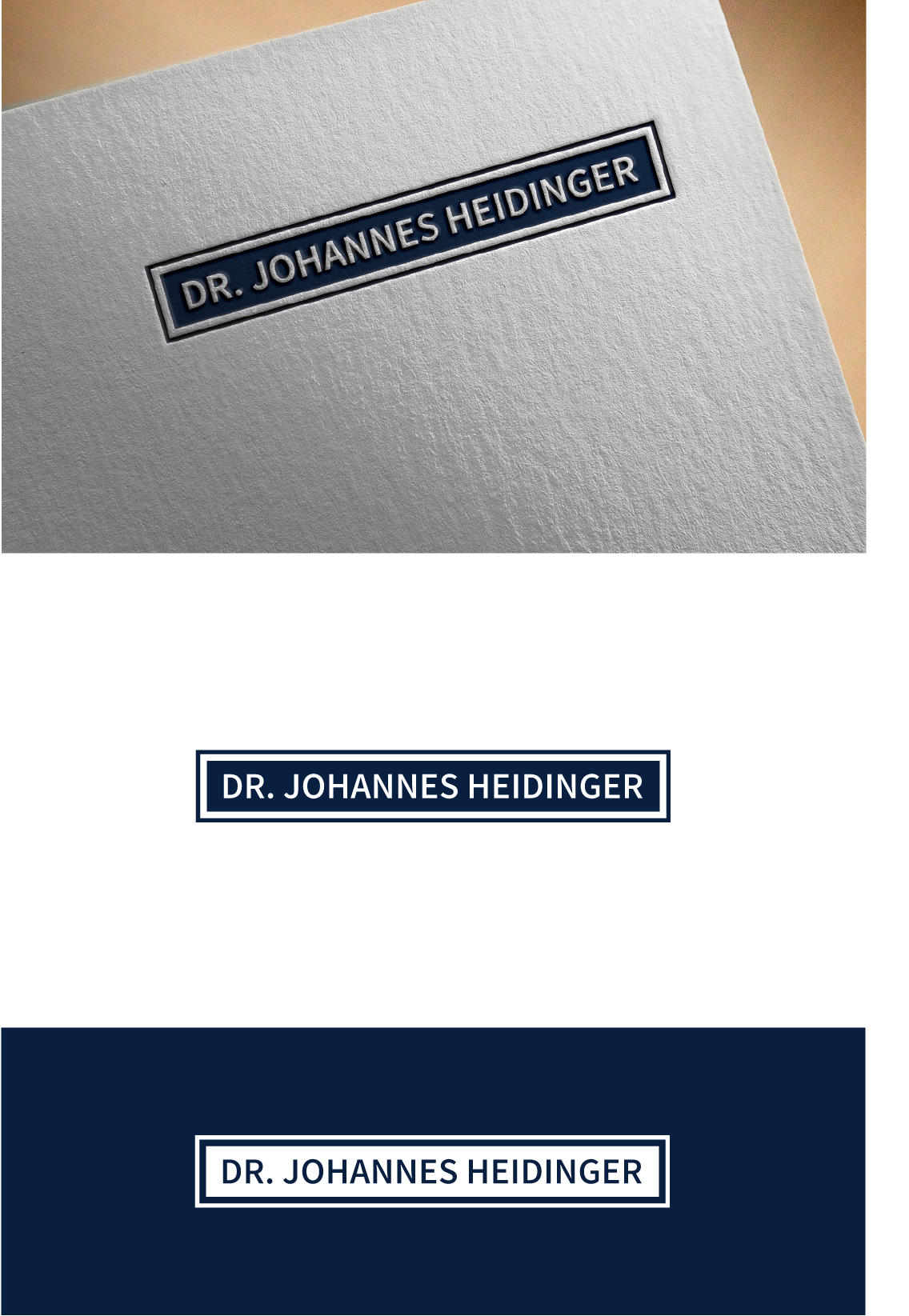 Logo Design by "B"@rt for Ordination Dr. Johannes Heidinger | Design #33833608