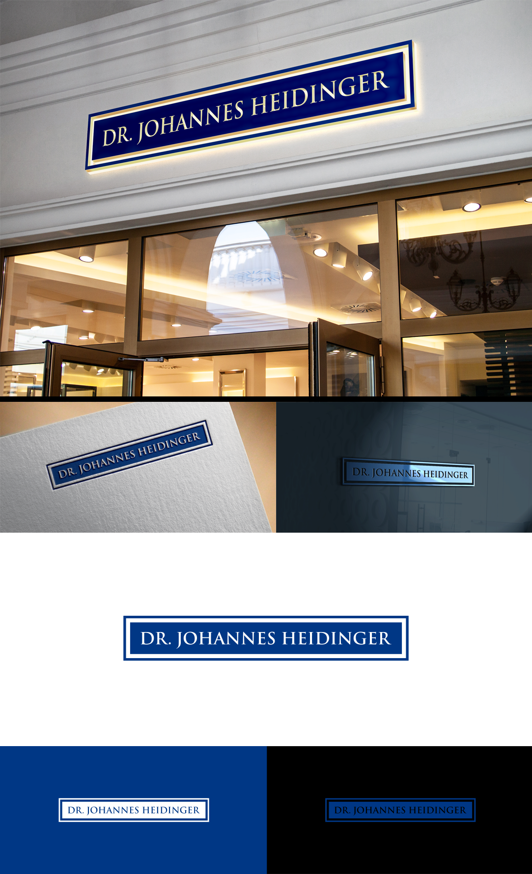 Logo Design by "B"@rt for Ordination Dr. Johannes Heidinger | Design #33833797