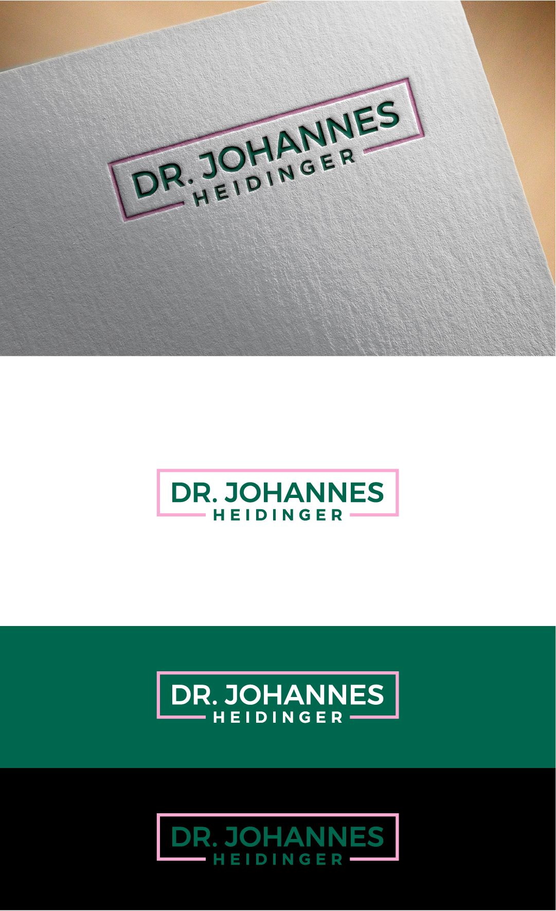 Logo Design by "B"@rt for Ordination Dr. Johannes Heidinger | Design #33840088
