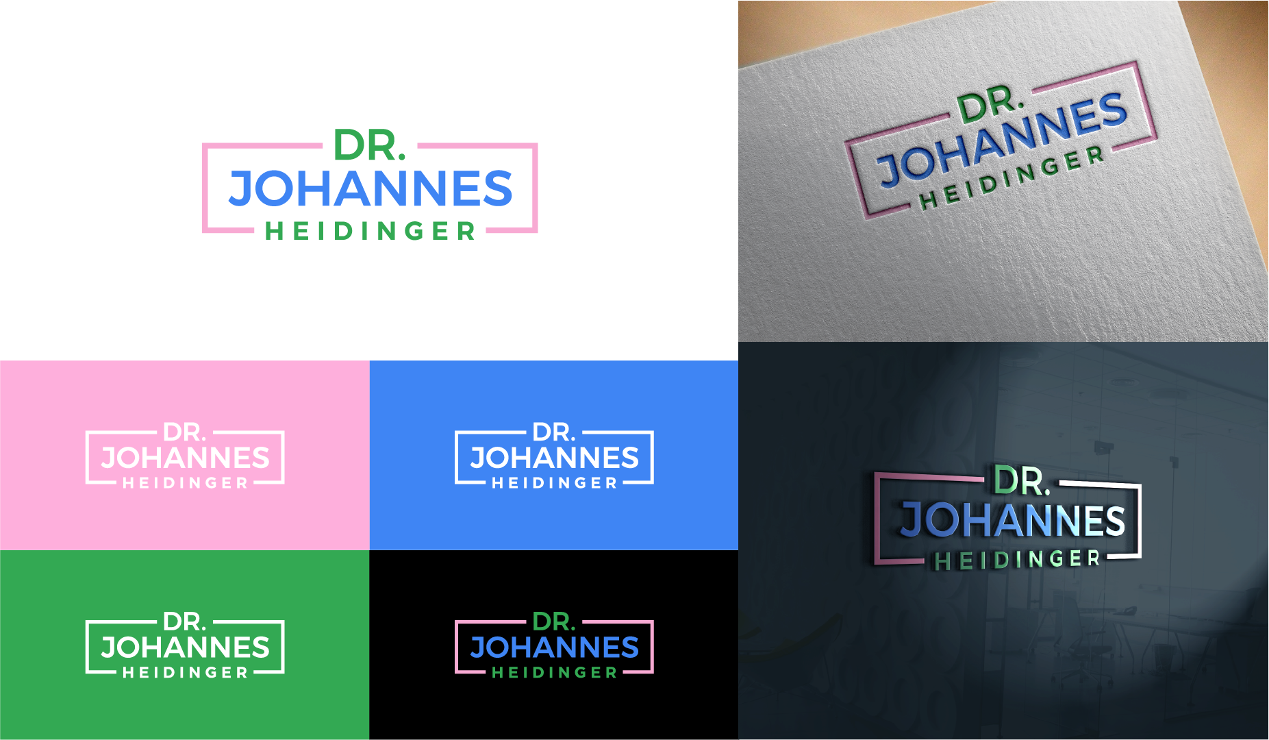 Logo Design by "B"@rt for Ordination Dr. Johannes Heidinger | Design #33840194