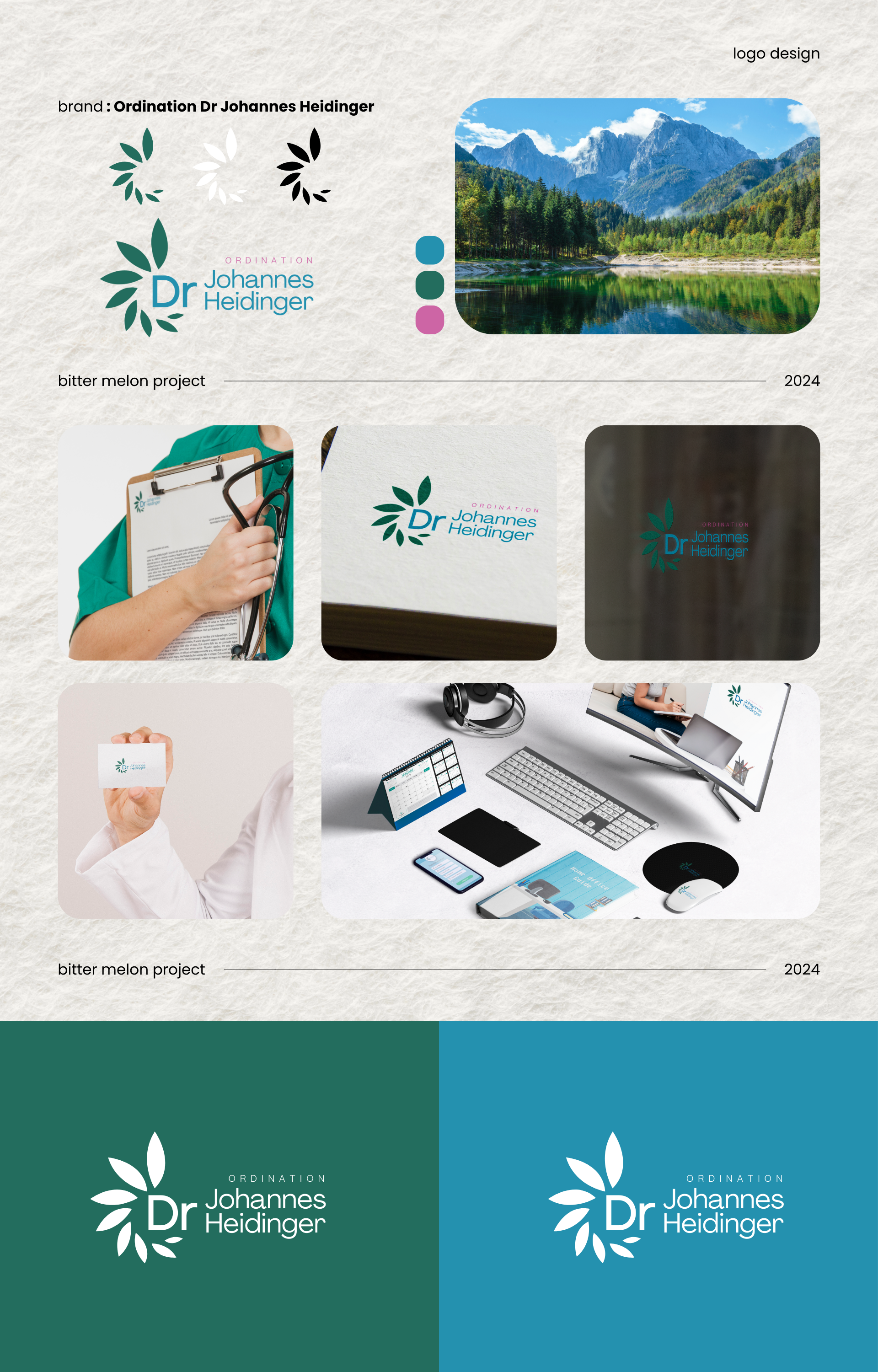 Logo Design by BitterMelon Project for Ordination Dr. Johannes Heidinger | Design #33839319
