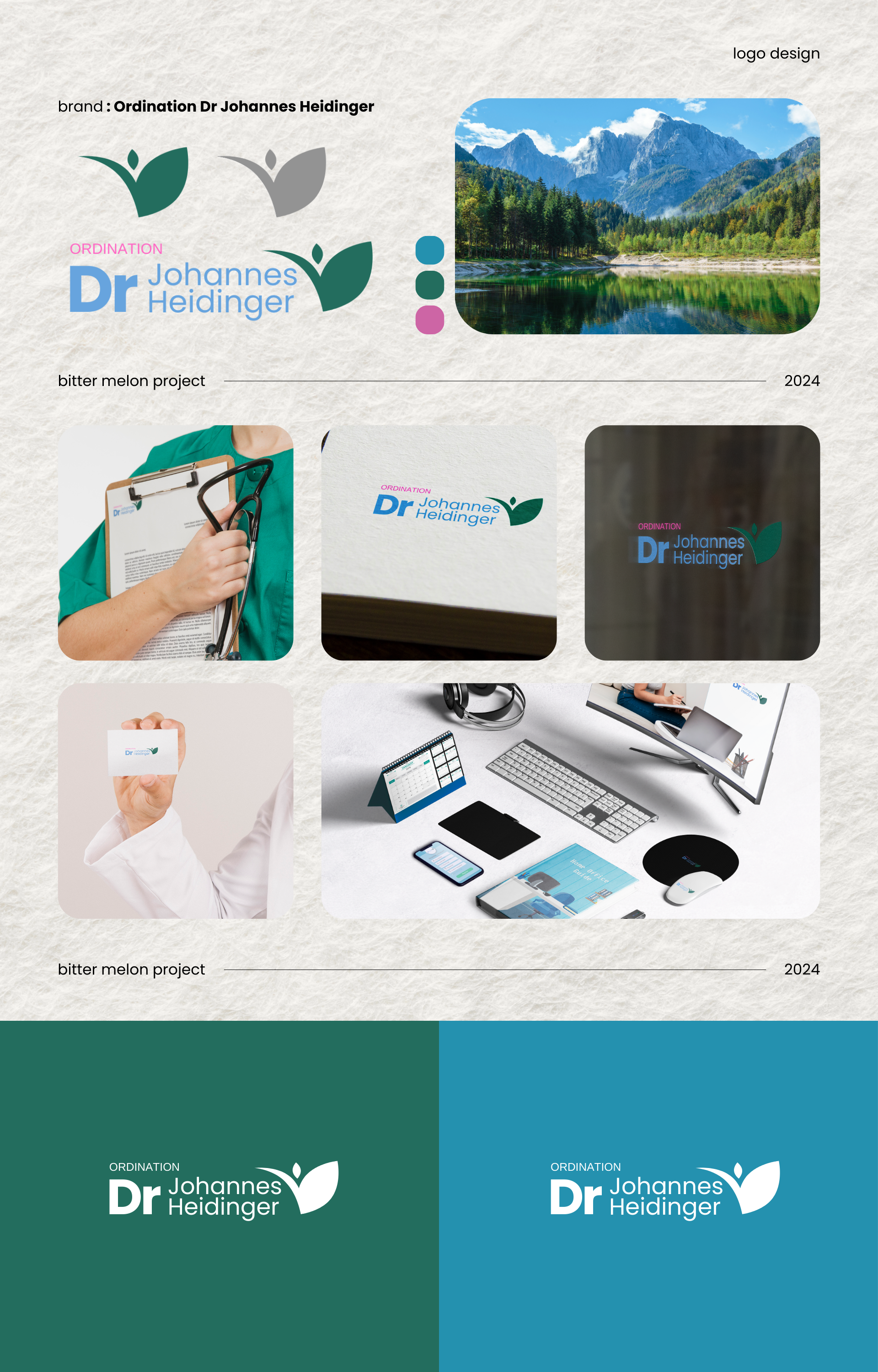 Logo Design by BitterMelon Project for Ordination Dr. Johannes Heidinger | Design #33839325