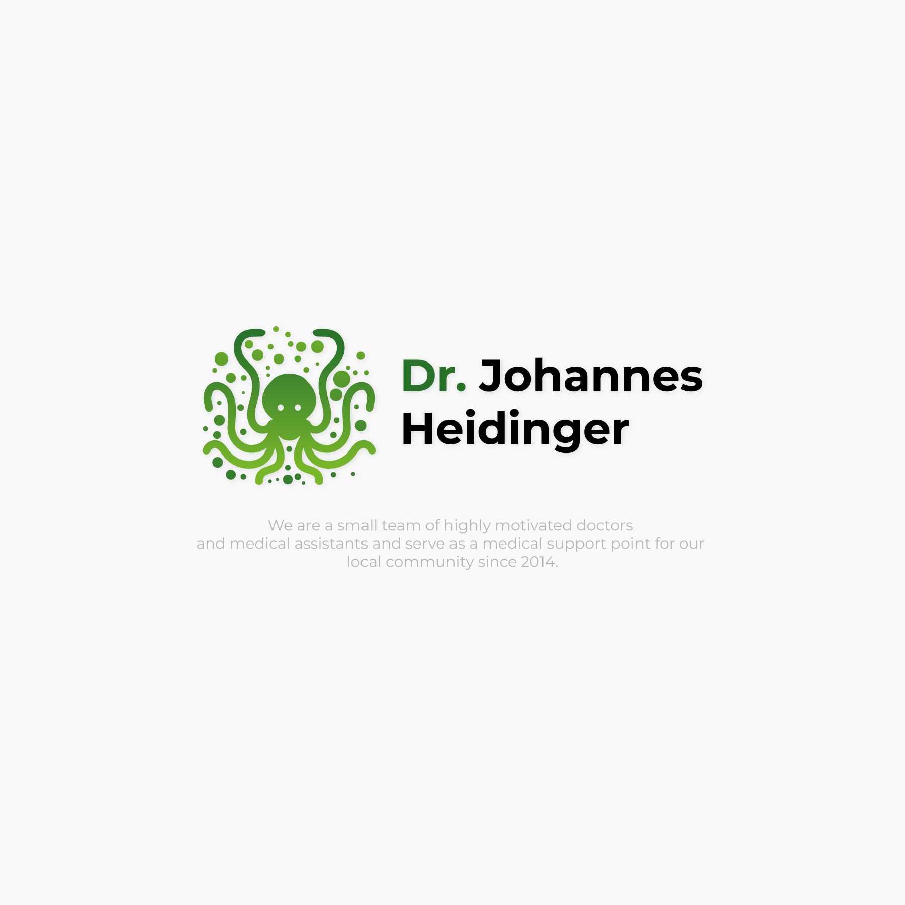 Logo-Design von Pankaj Bordoloi für Ordination Dr. Johannes Heidinger | Design #33817388