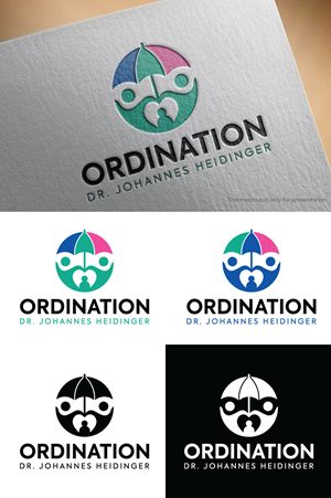 Logo-Design von UN für Ordination Dr. Johannes Heidinger | Design: #33777982