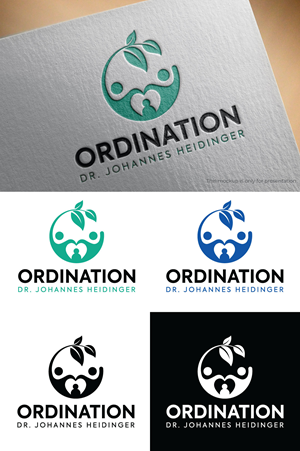 Logo-Design von UN für Ordination Dr. Johannes Heidinger | Design: #33778023