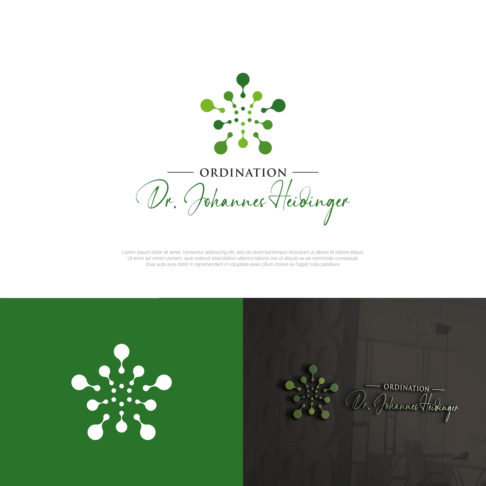 Logo Design by futony for Ordination Dr. Johannes Heidinger | Design #33815280