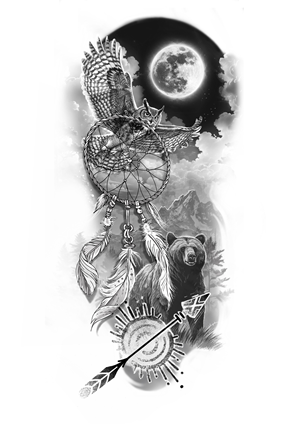 Diseño de Tatuaje por KwinArts para este proyecto | Diseño: #33809193